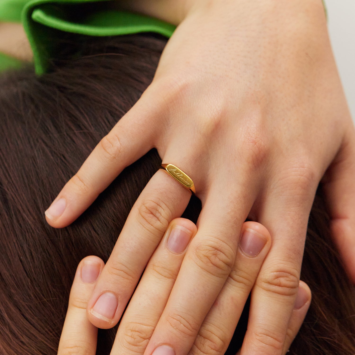 Flat-Top Ring | 585 Gold