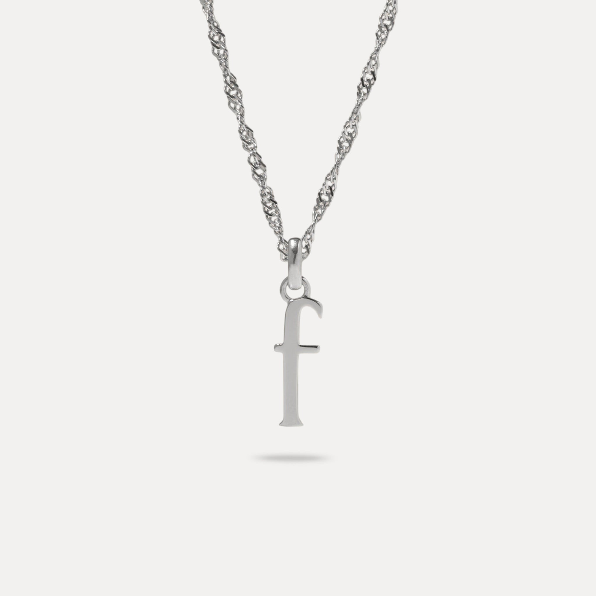 Initial mit Singapore Kette