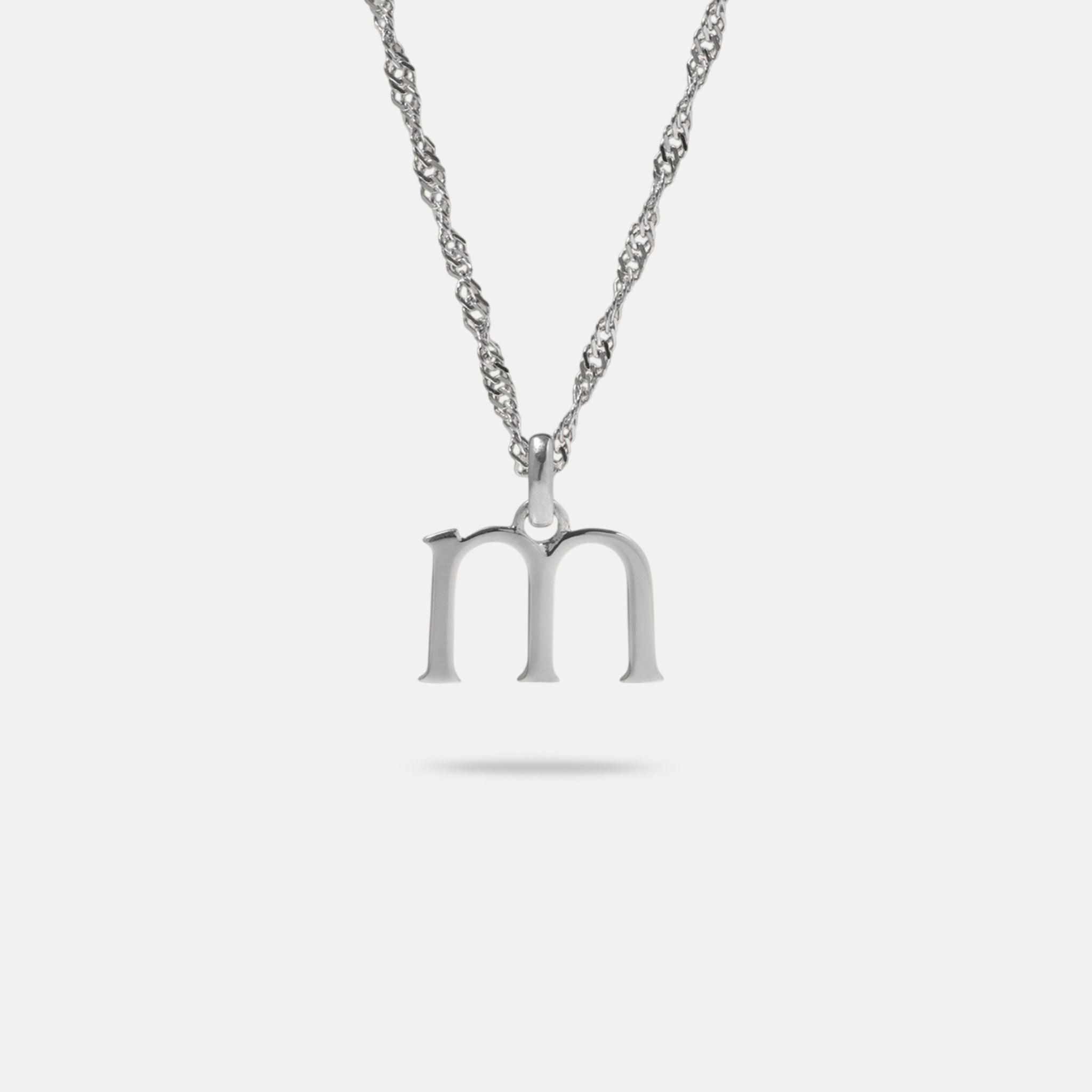 Initial mit Singapore Kette