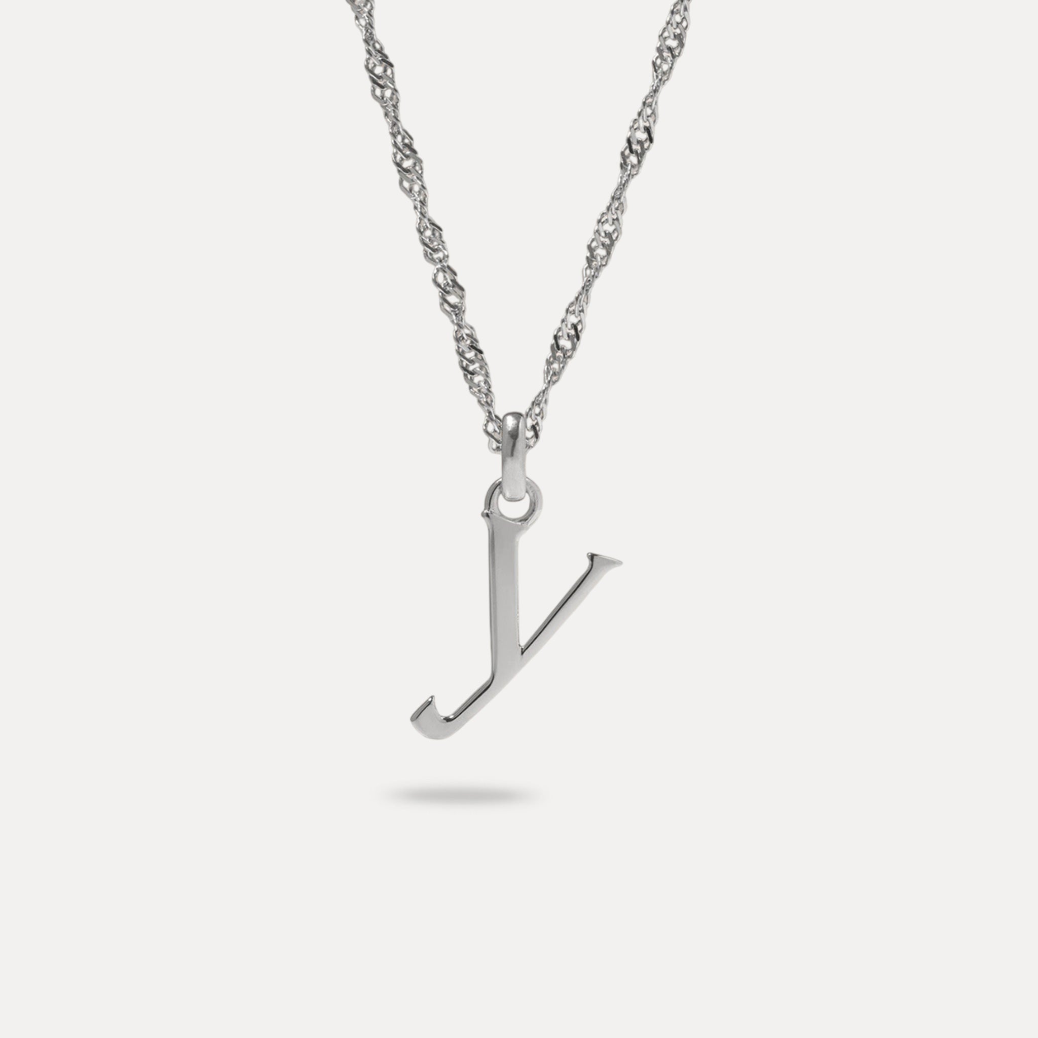 Initial mit Singapore Kette