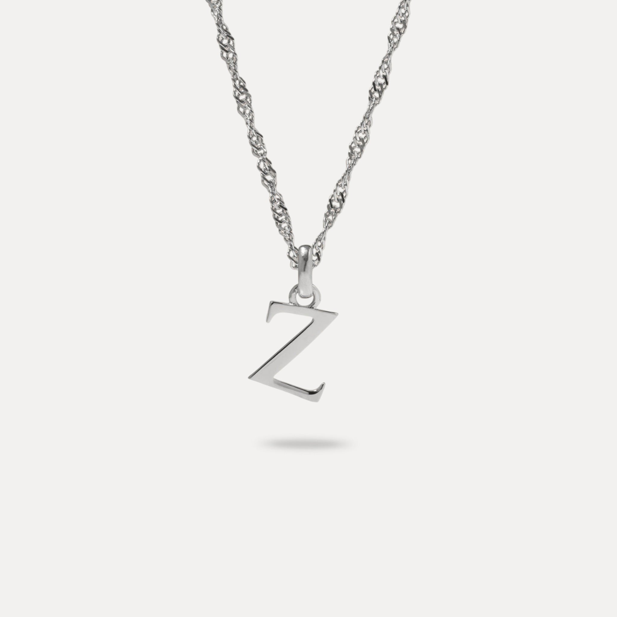 Initial mit Singapore Kette