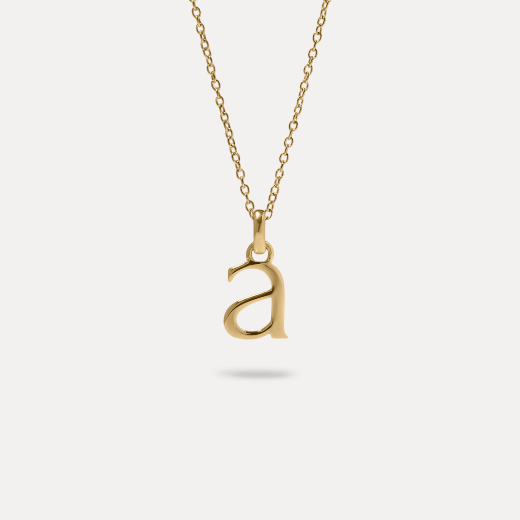 Initial mit Ankerkette | 585 Gold