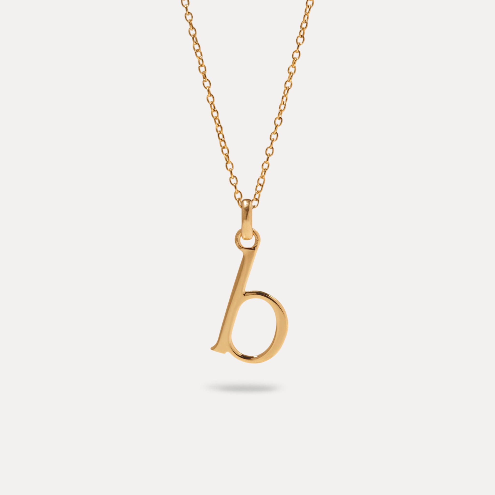 Initial mit Ankerkette | 585 Gold