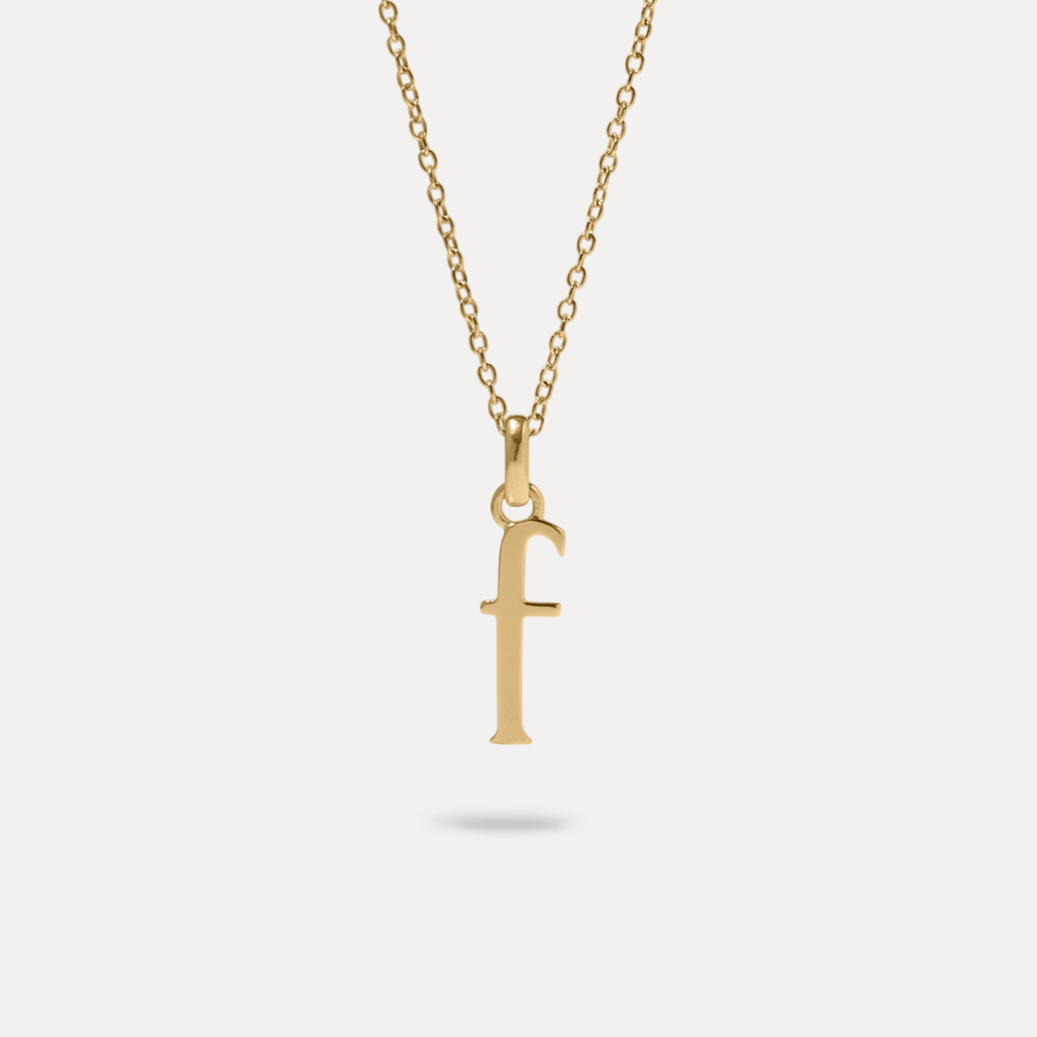 Initial mit Ankerkette | 585 Gold