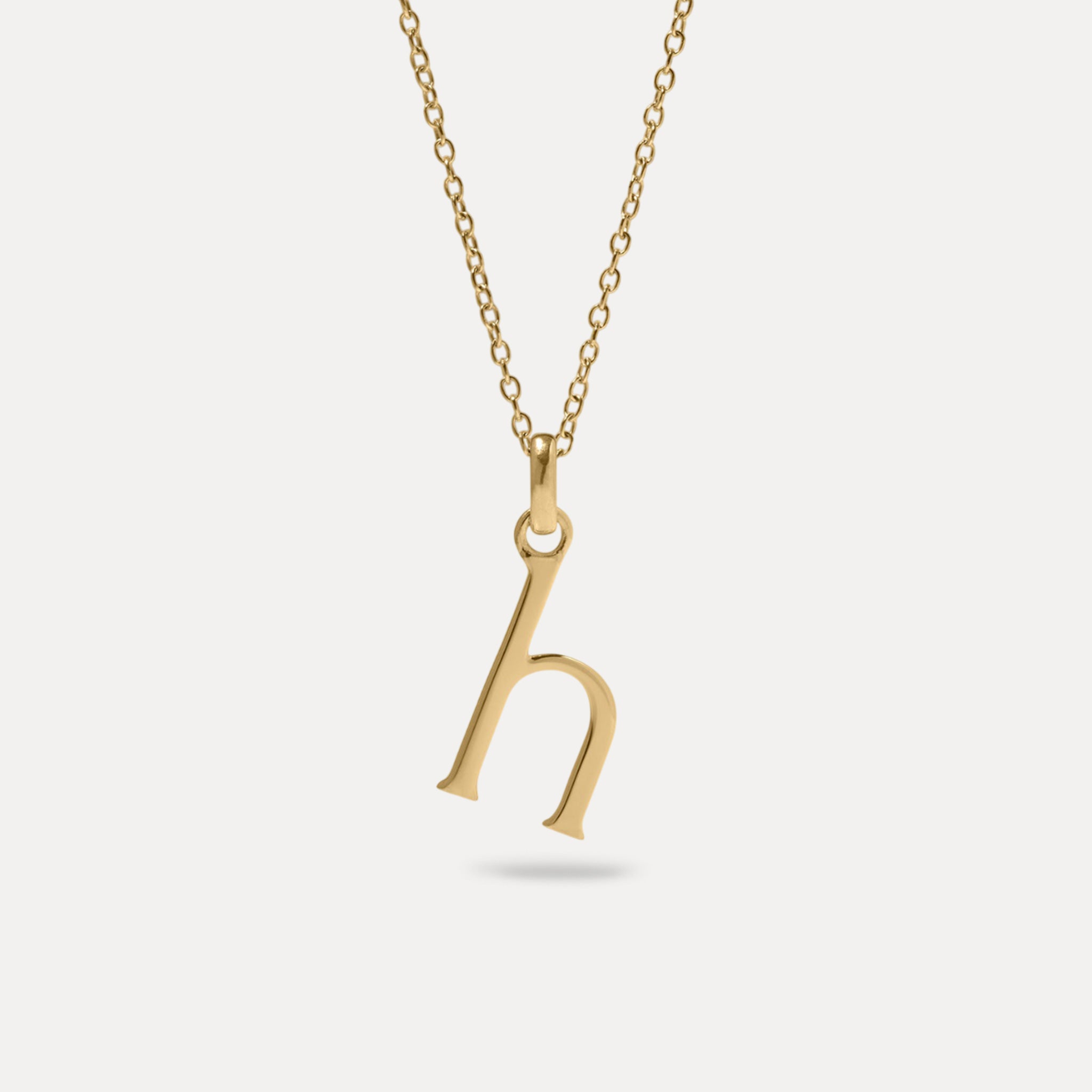 Initial mit Ankerkette | 585 Gold