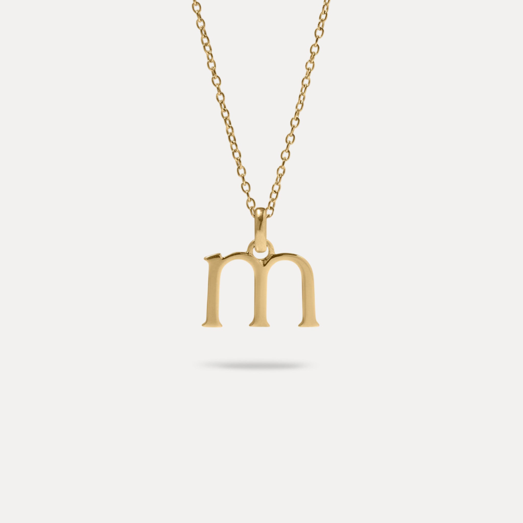Initial mit Ankerkette | 585 Gold
