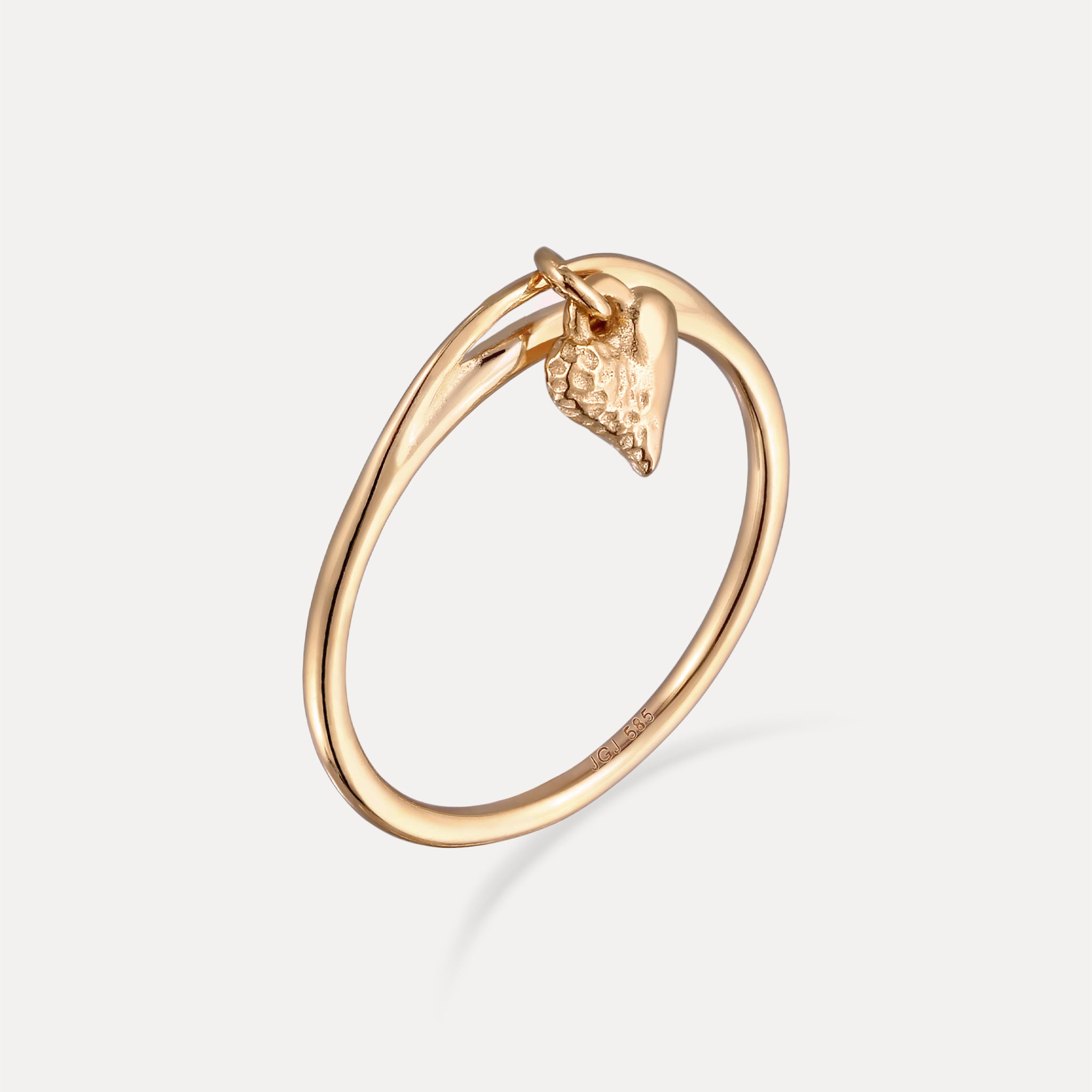 Tiny Heart Ring | 585 Gold