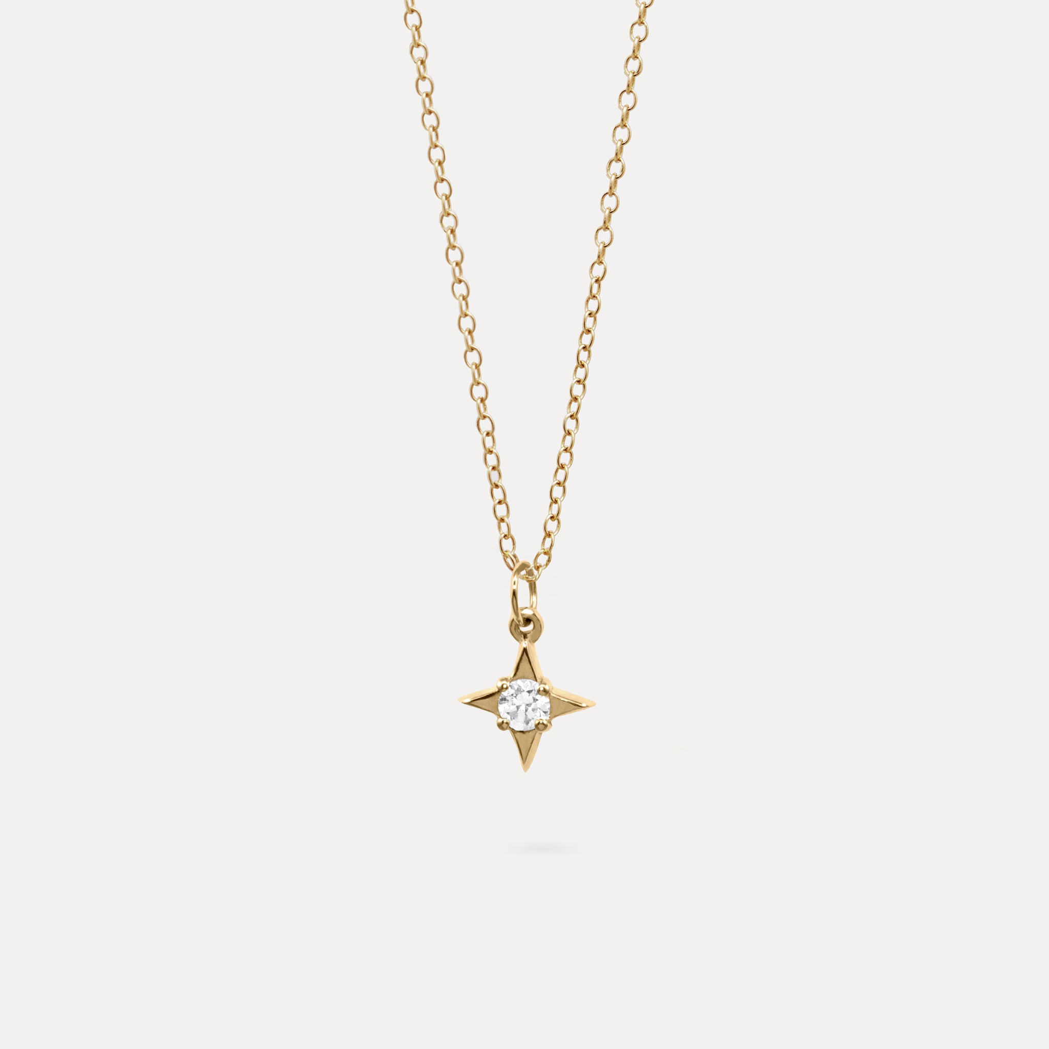 Diamant Stella Star Kette | 585 Gold