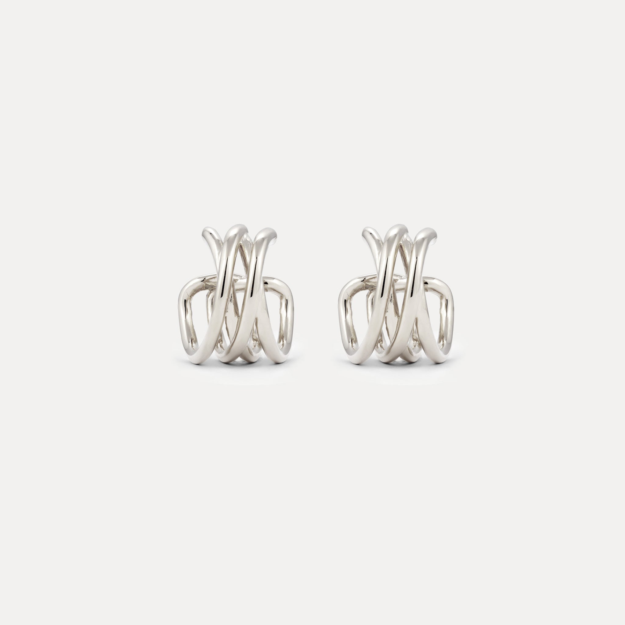 Hypnotic Loop Creolen Ohrringe