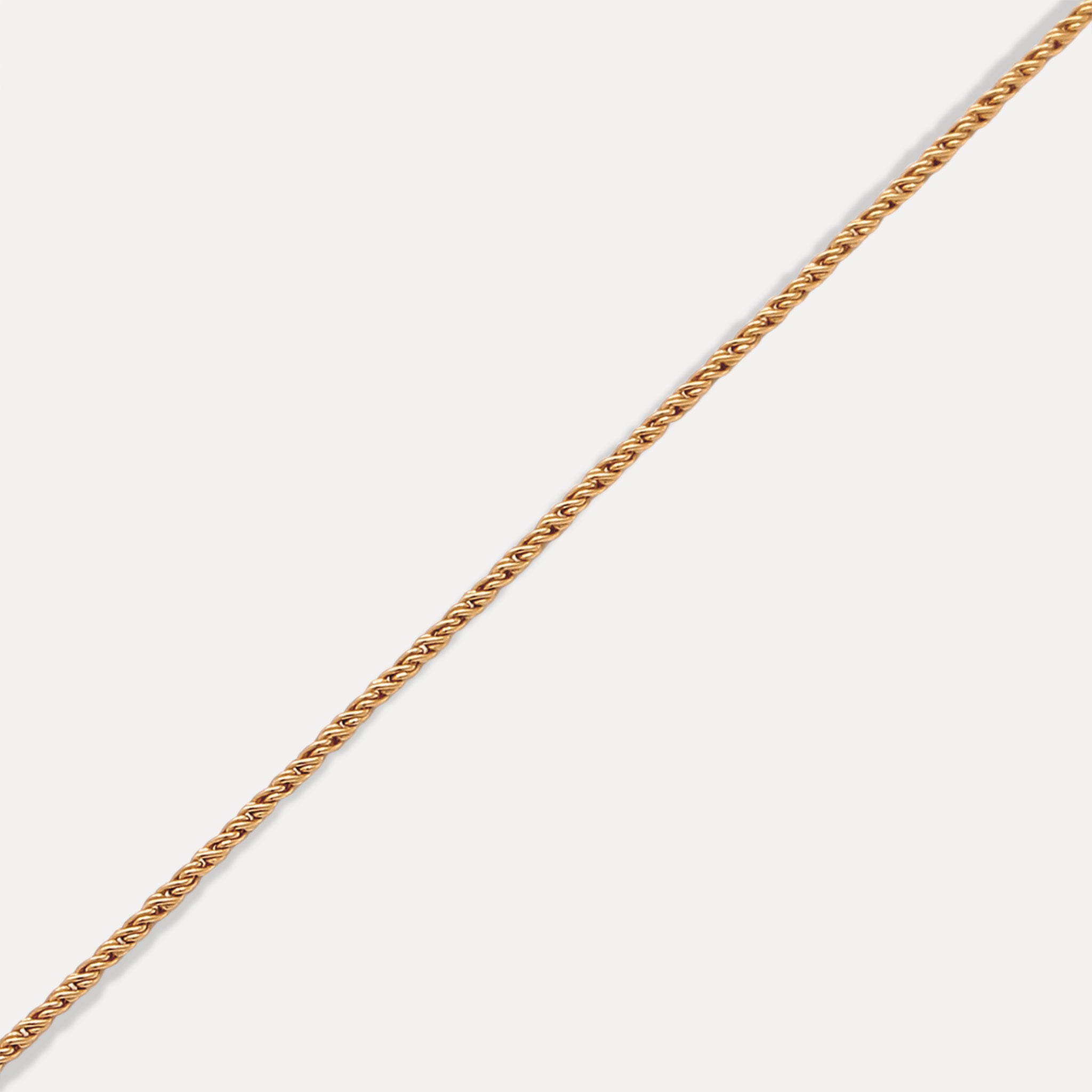 Spiral Dainty Chain Armband