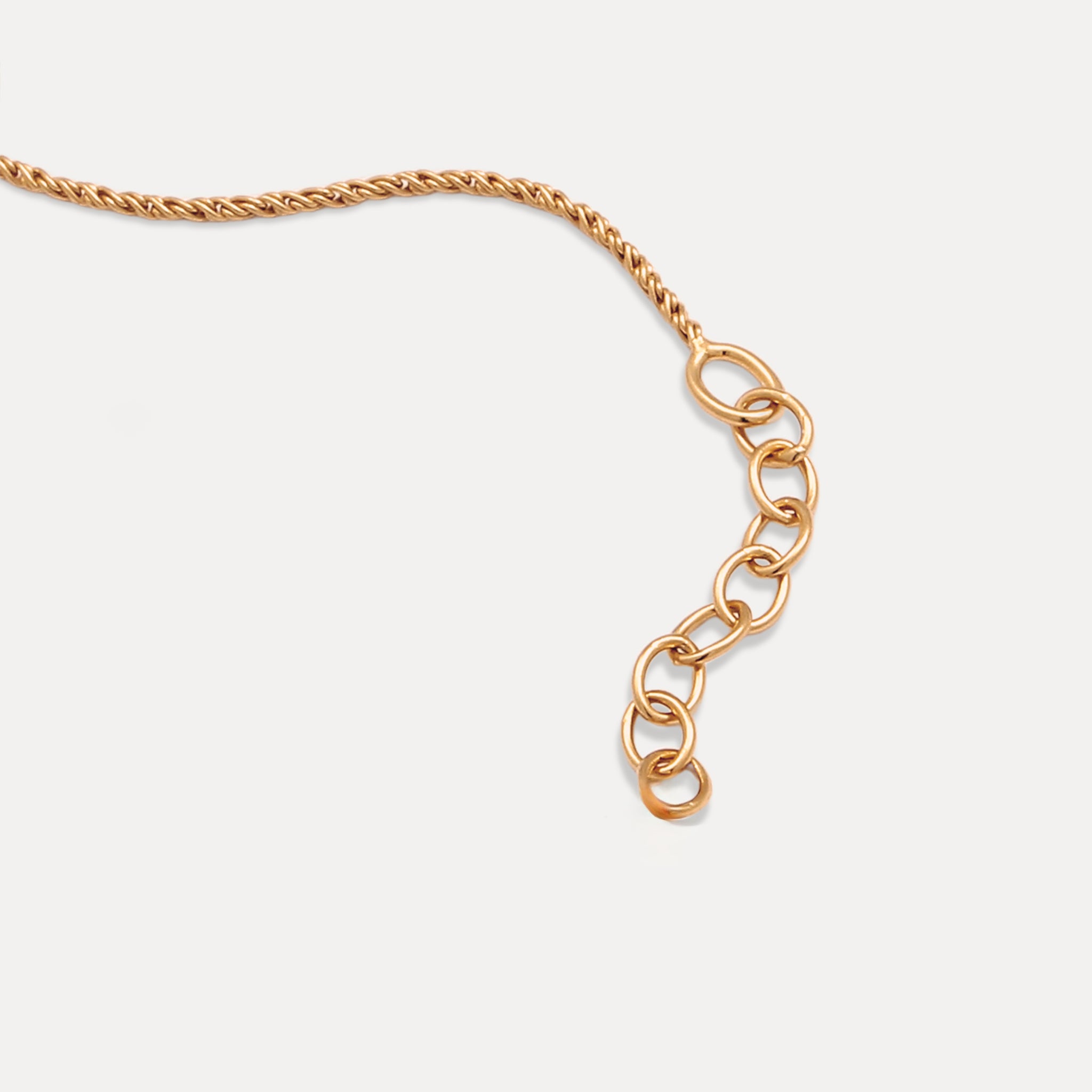 Spiral Dainty Chain Armband