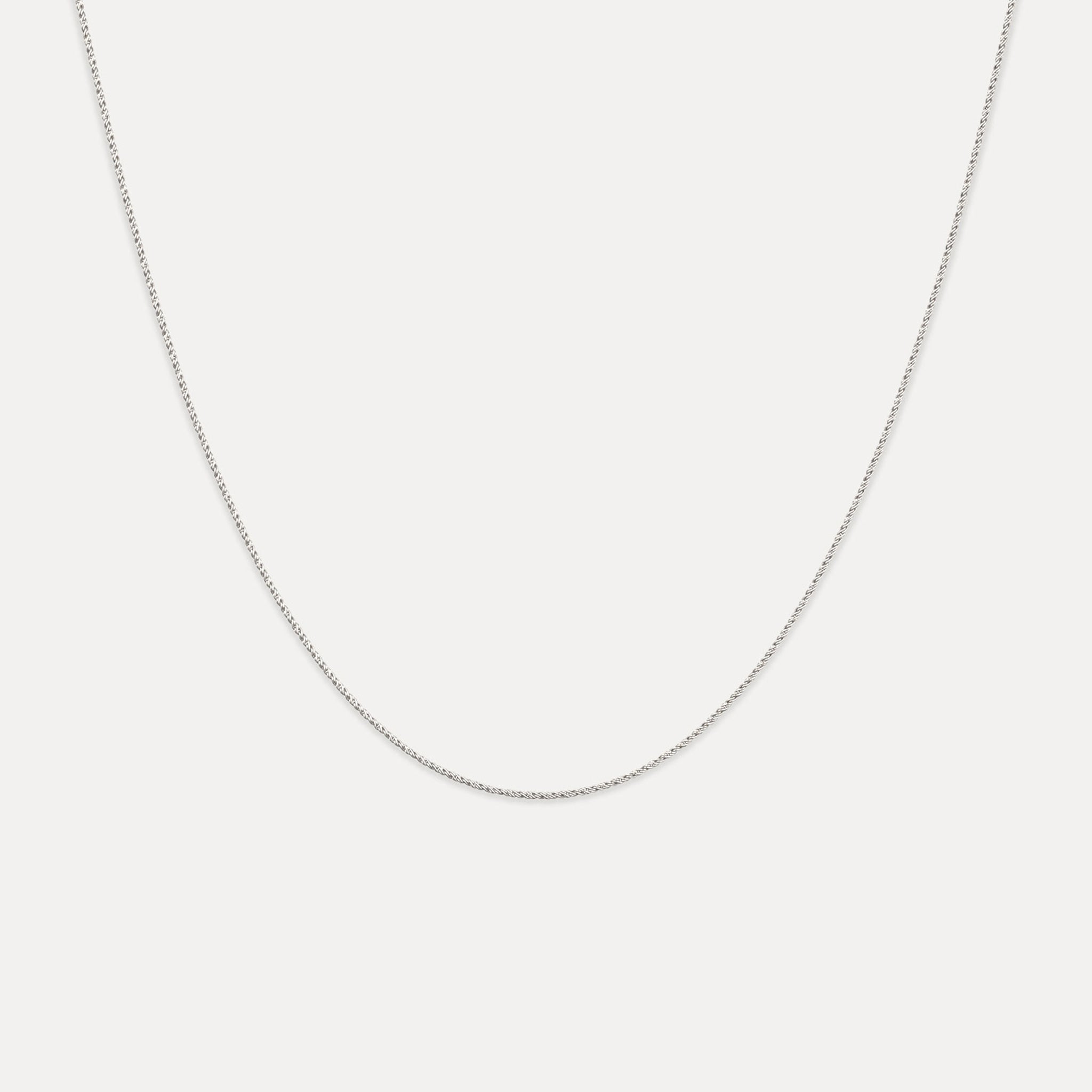 Spiral Dainty Chain Choker
