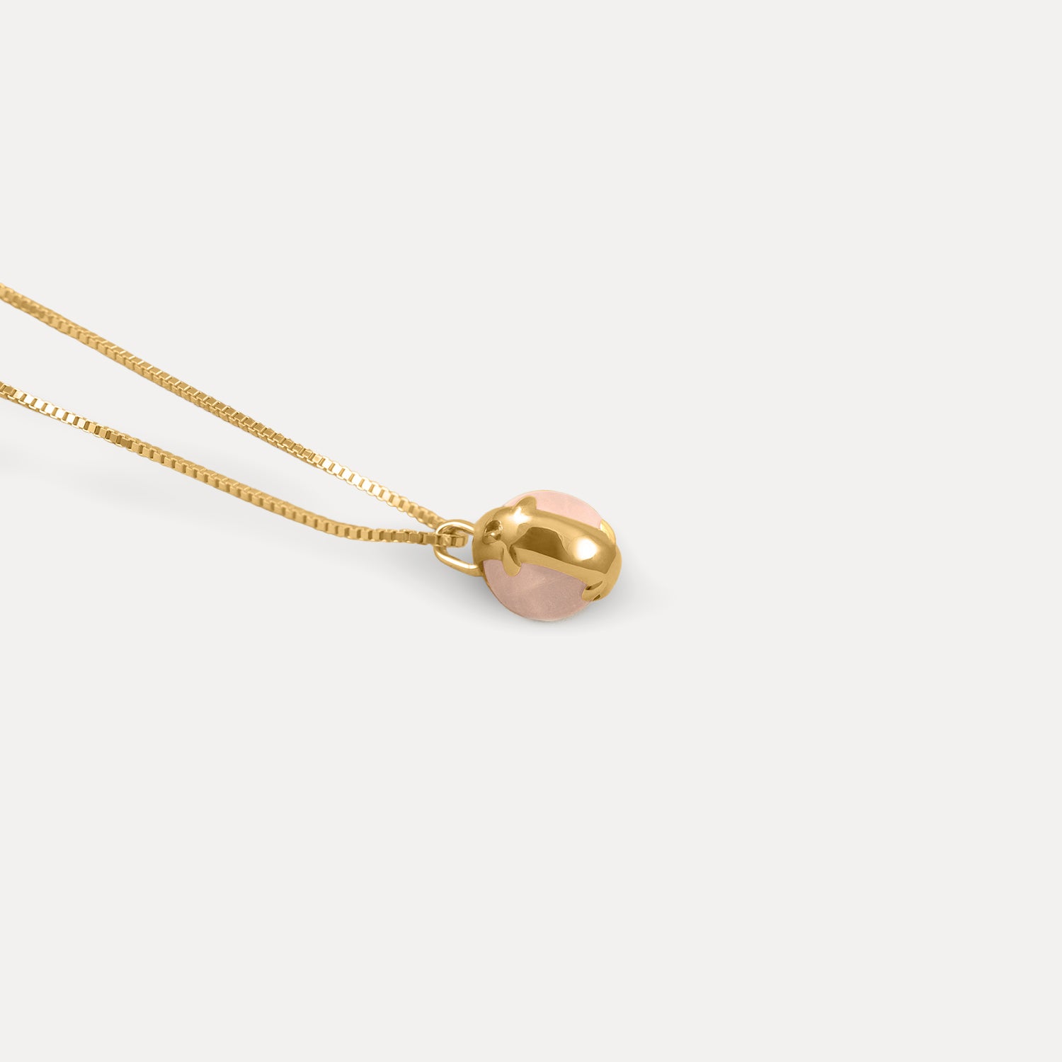 Rosenquarz Instants of Love Kette