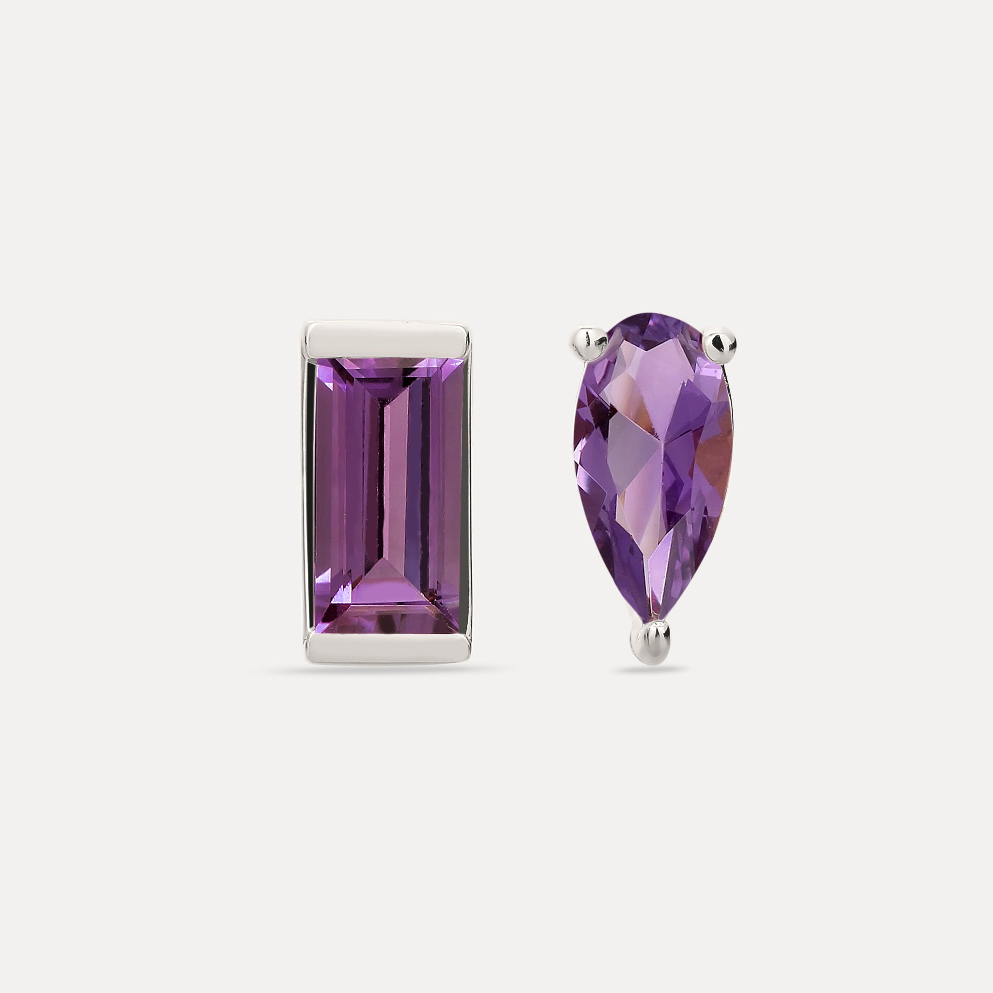 Amethyst Balance Ohrstecker Ohrringe