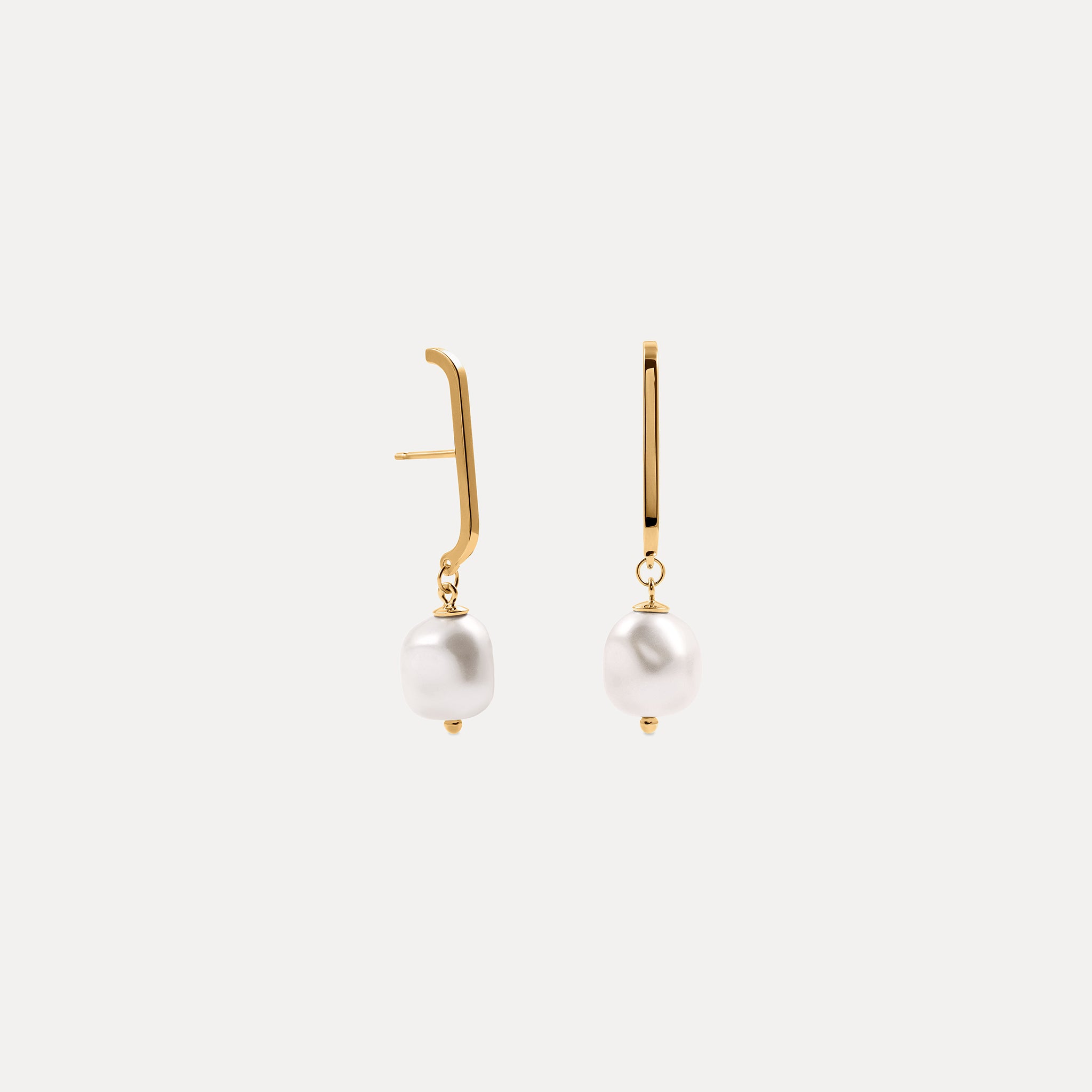 Pearl Baroque High Bar Ohrhänger