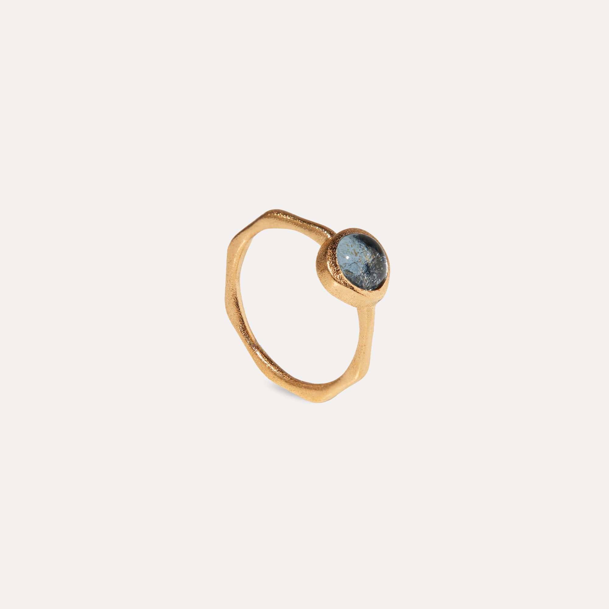 Zodiac Birthstone Ring 24k Gold Vermeil