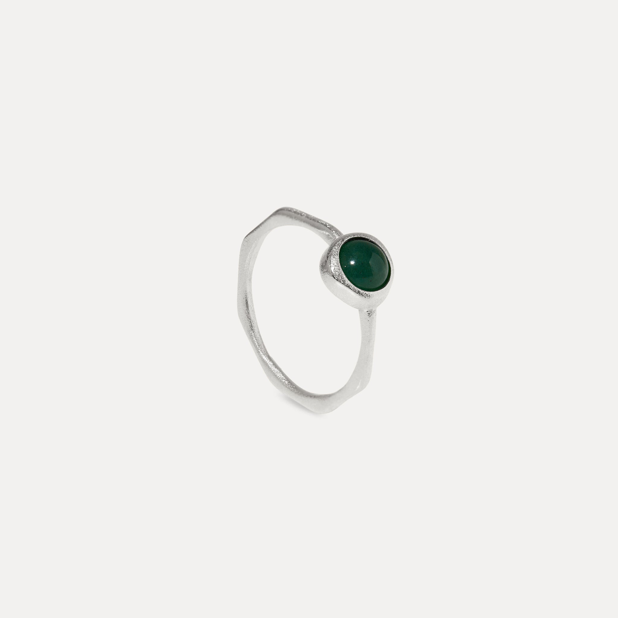 Zodiac Birthstone Ring 925 Silber