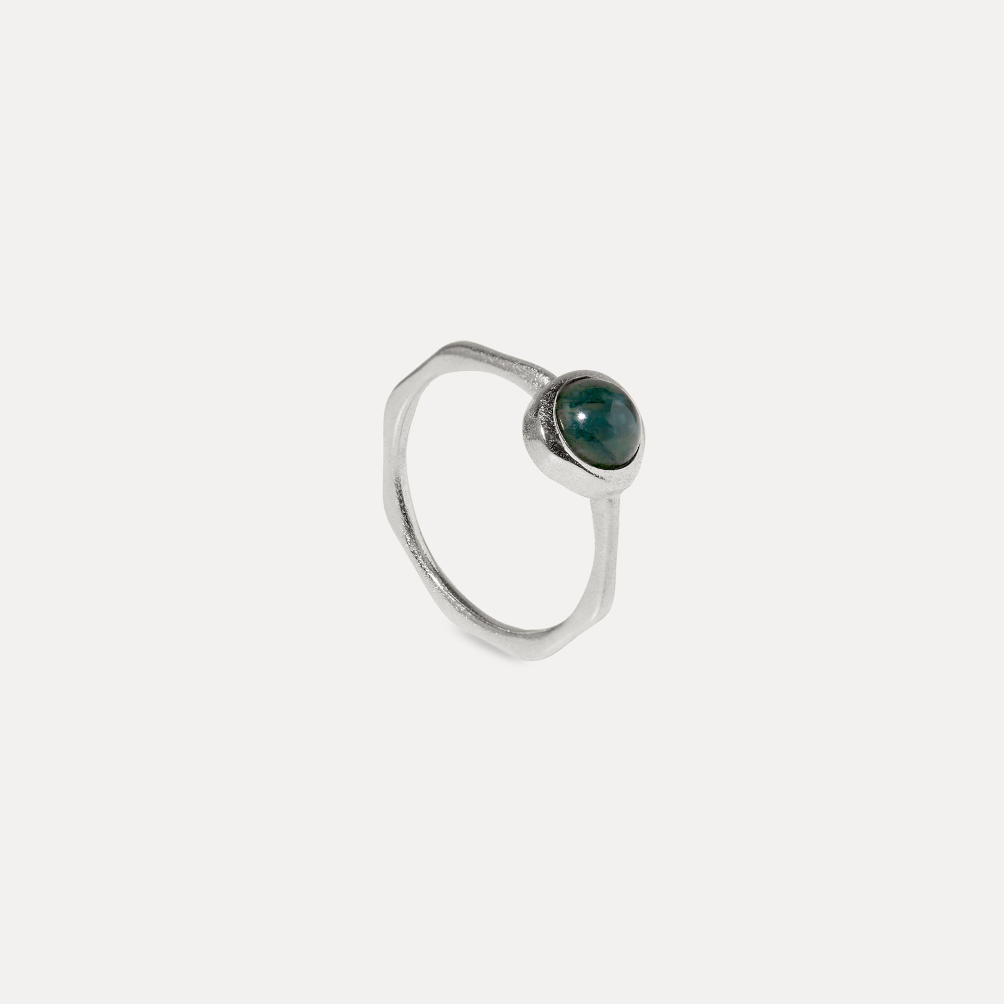 Zodiac Birthstone Ring 925 Silber