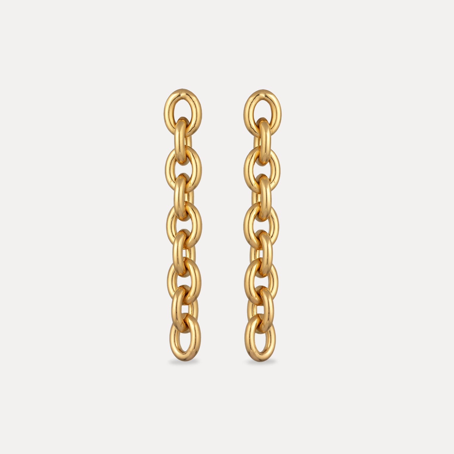 Bold Chain Dangle Ohrhänger