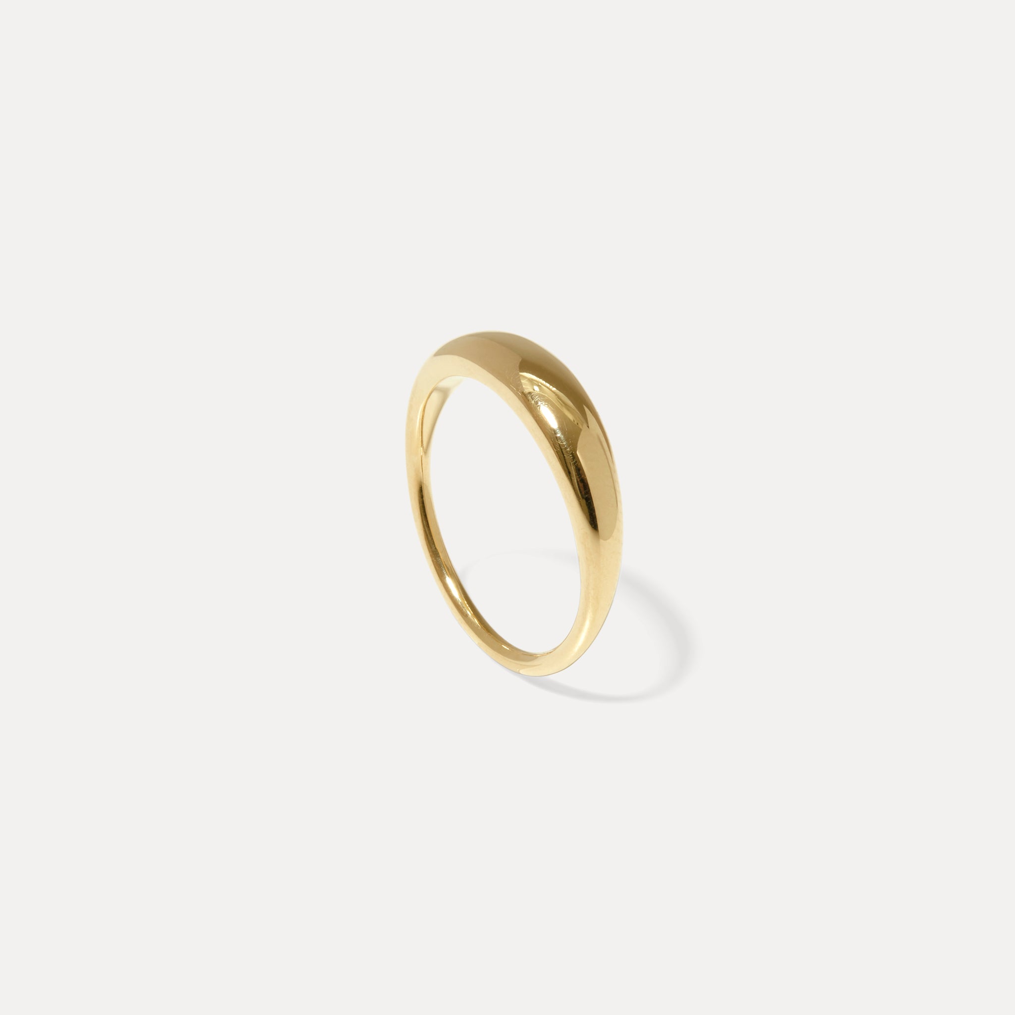 Bombé Bold Ring 14k Massivgold