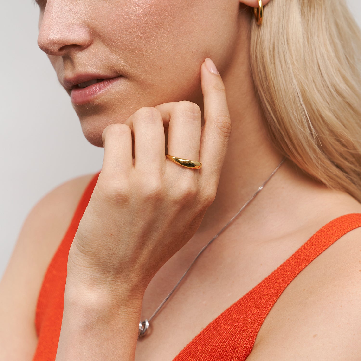 Bombé Bold Ring | 585 Gold