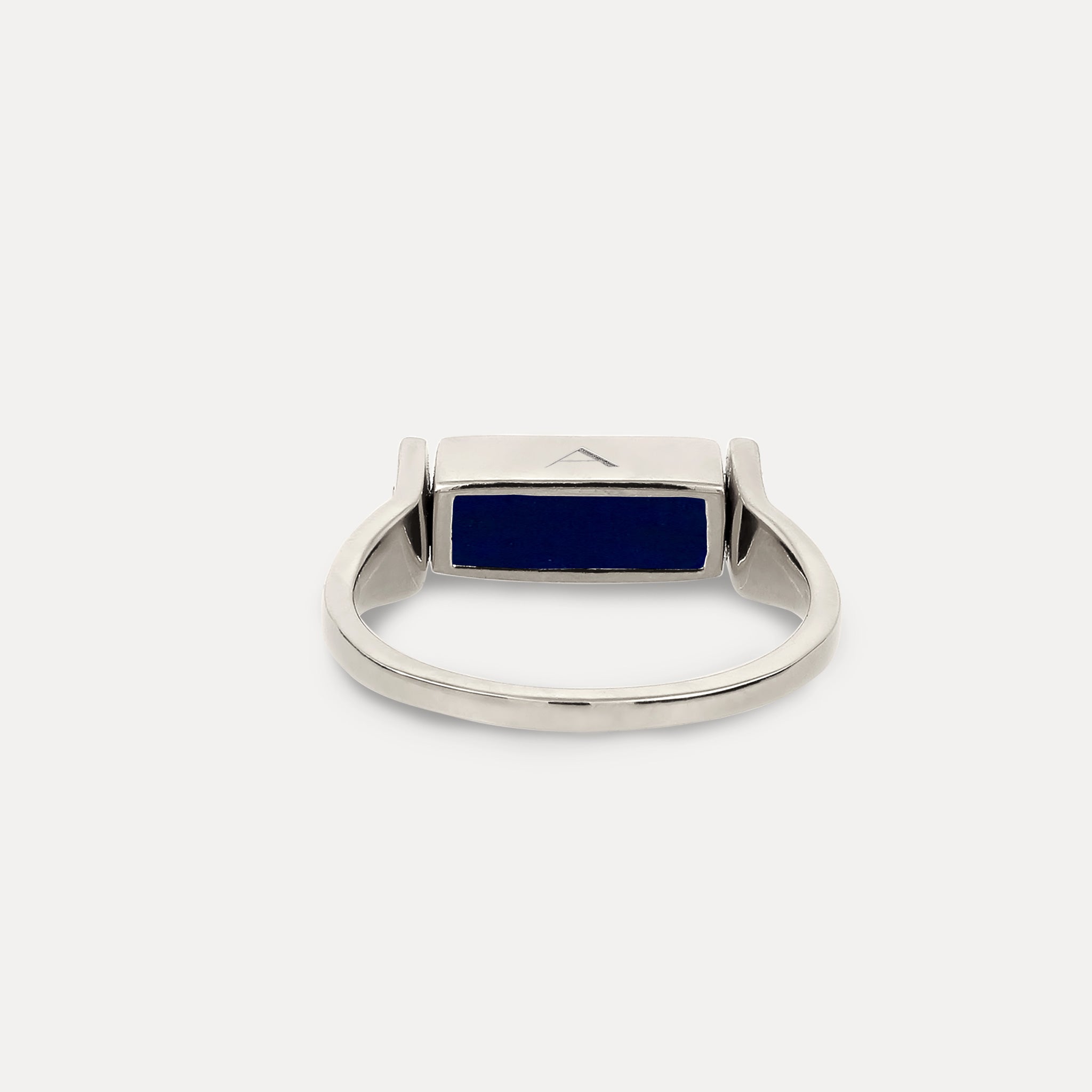 Saphir Engravable Brick Flip Ring