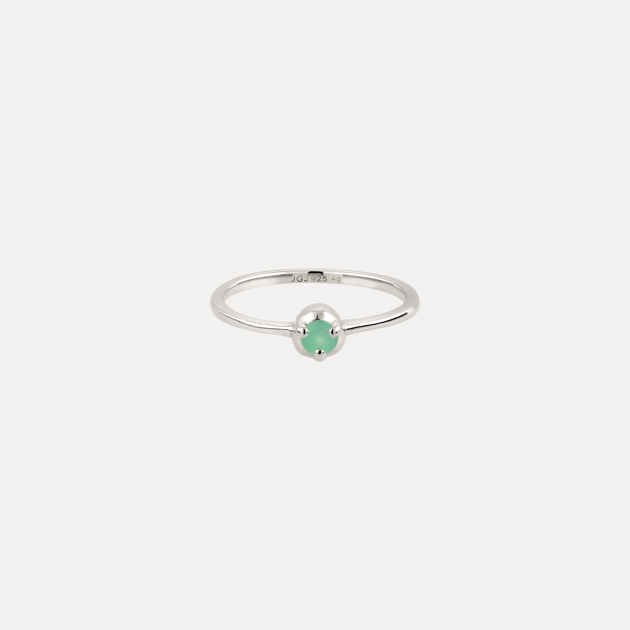 Mini Birthstone Ring 925 Silber