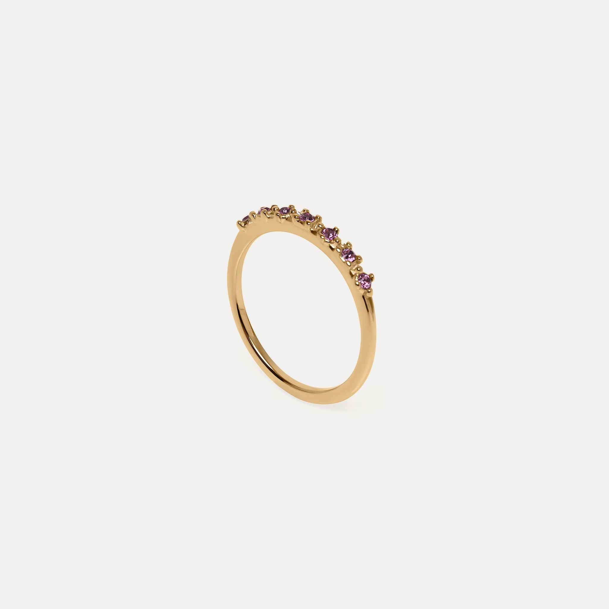 Color Delight Ring Violette Kristalle