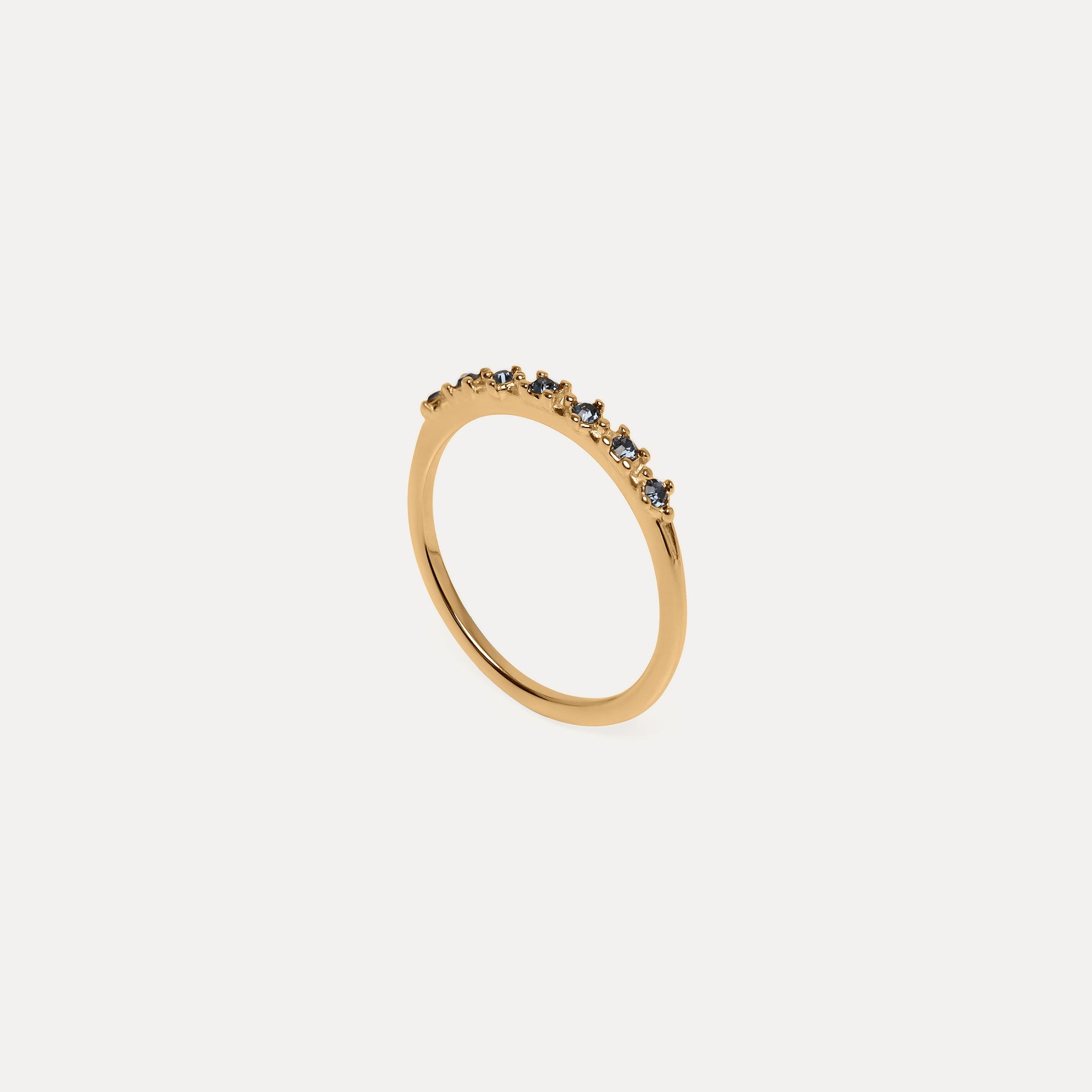 Blaue Kristalle Color Delight Ring