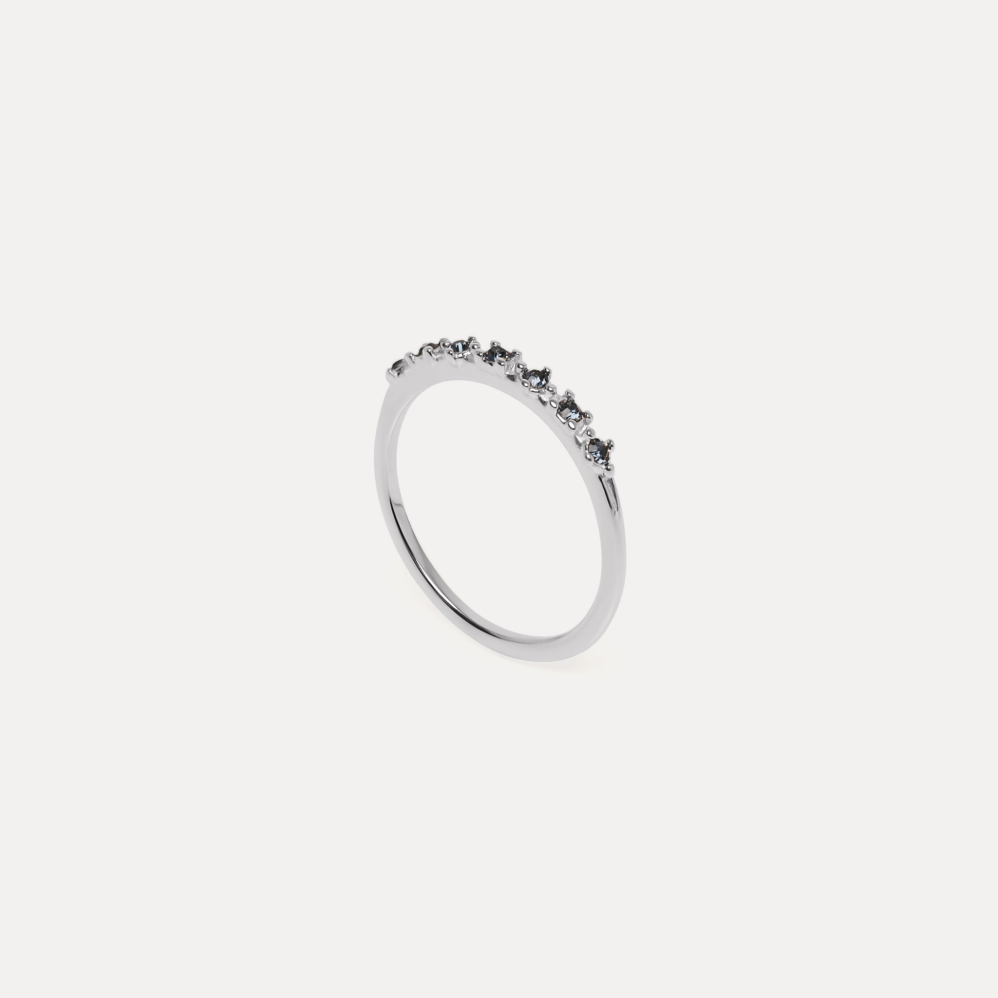Blaue Kristalle Color Delight Ring