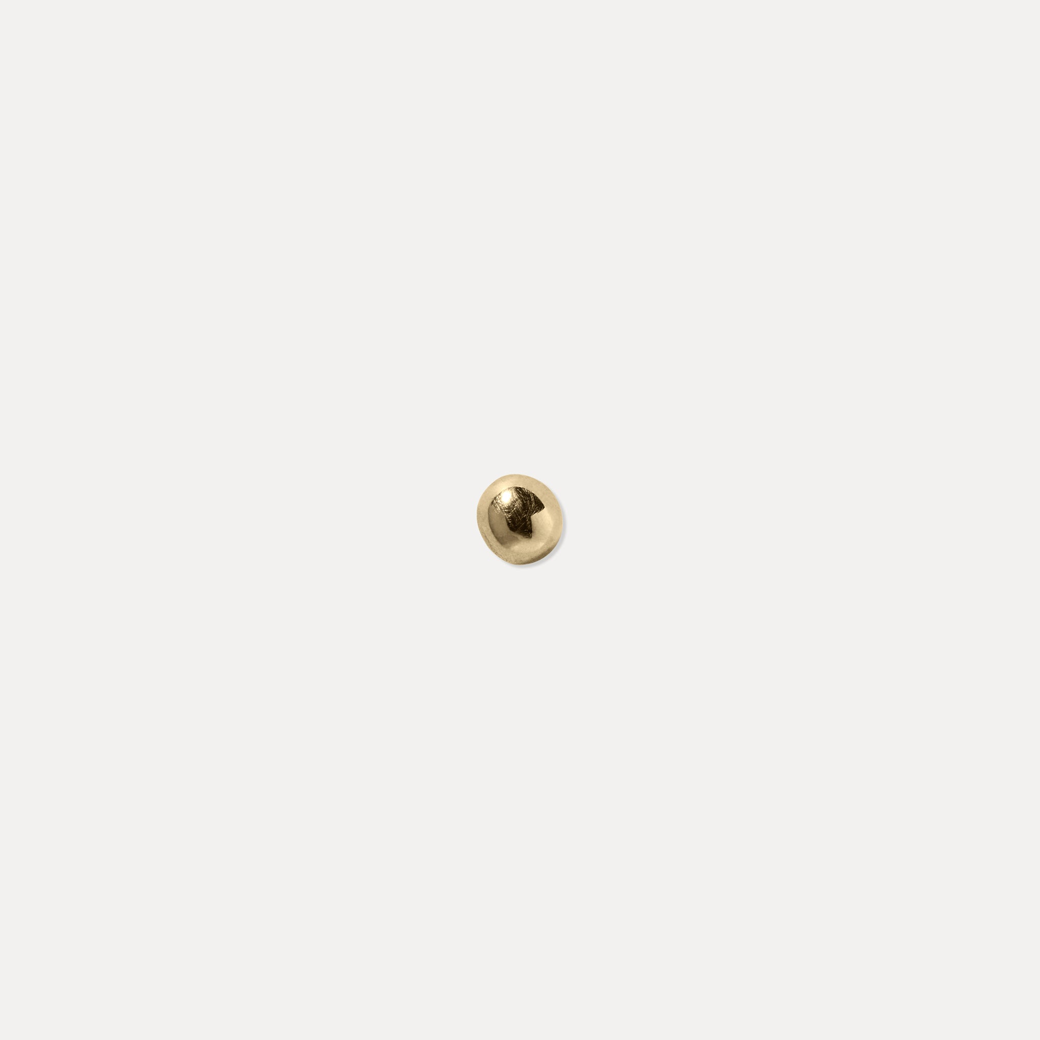 Dot Ohrstecker Ohrringe - Single | 585 Gold
