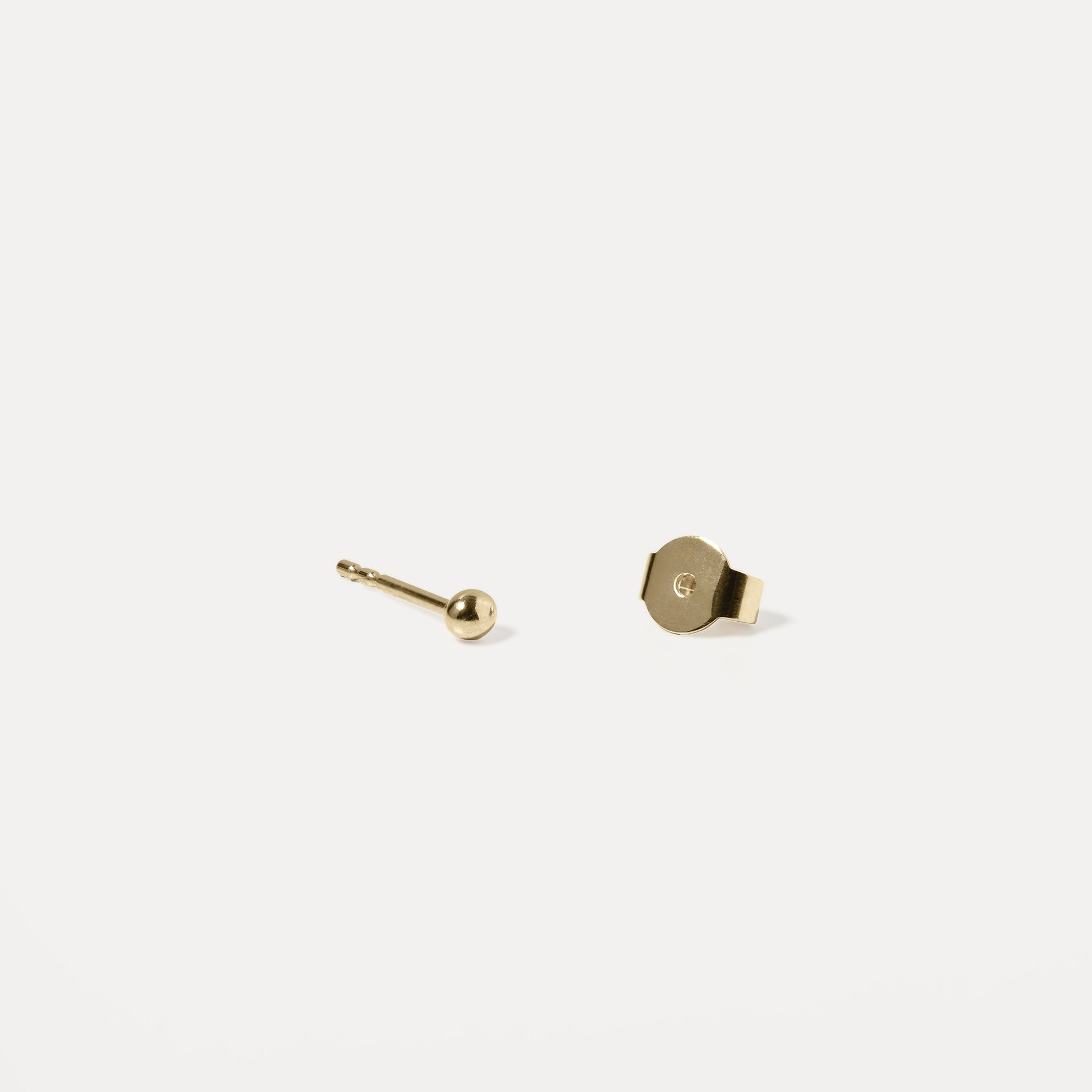Dot Ohrstecker Ohrringe - Single | 585 Gold