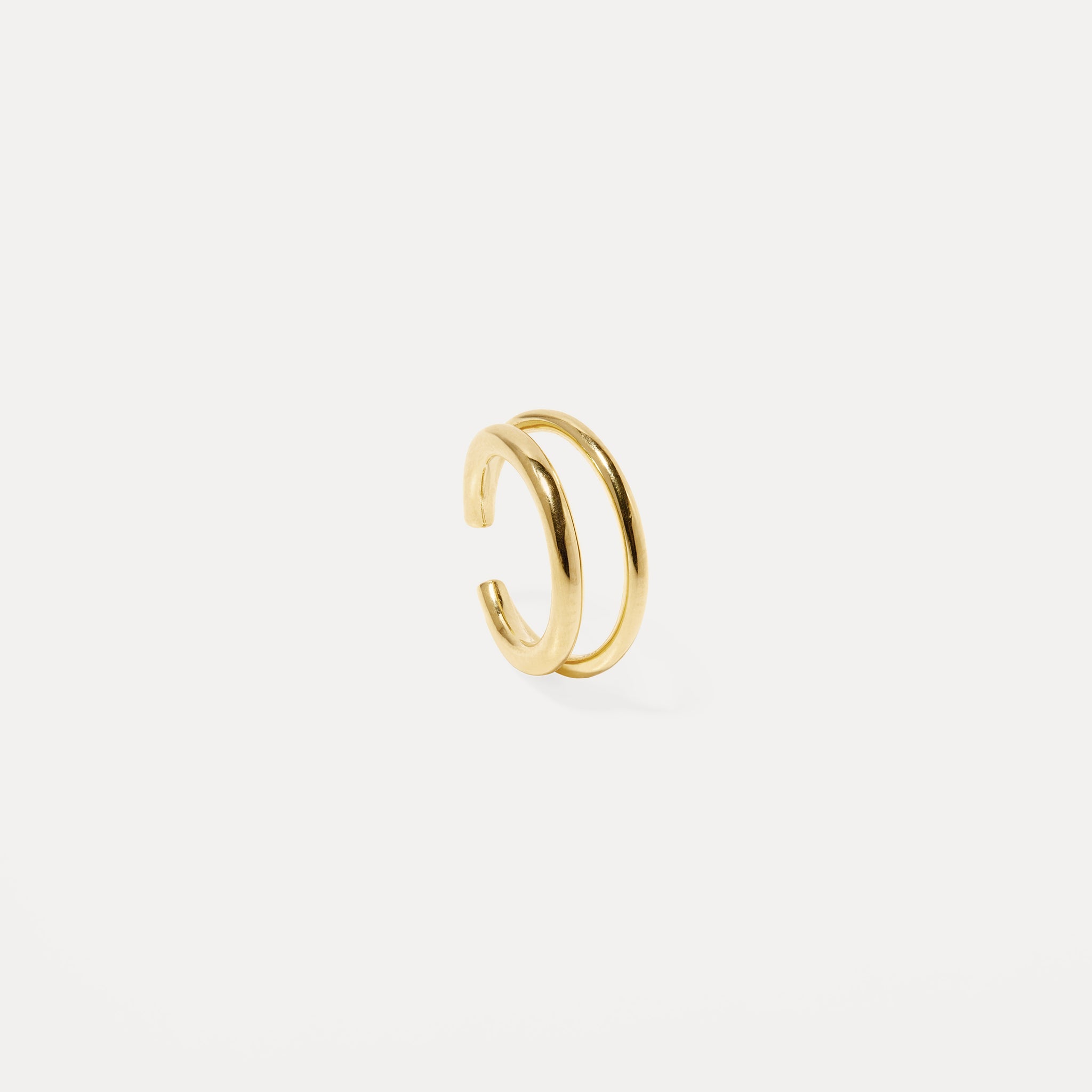 Duo Ear Cuff 14k Massivgold