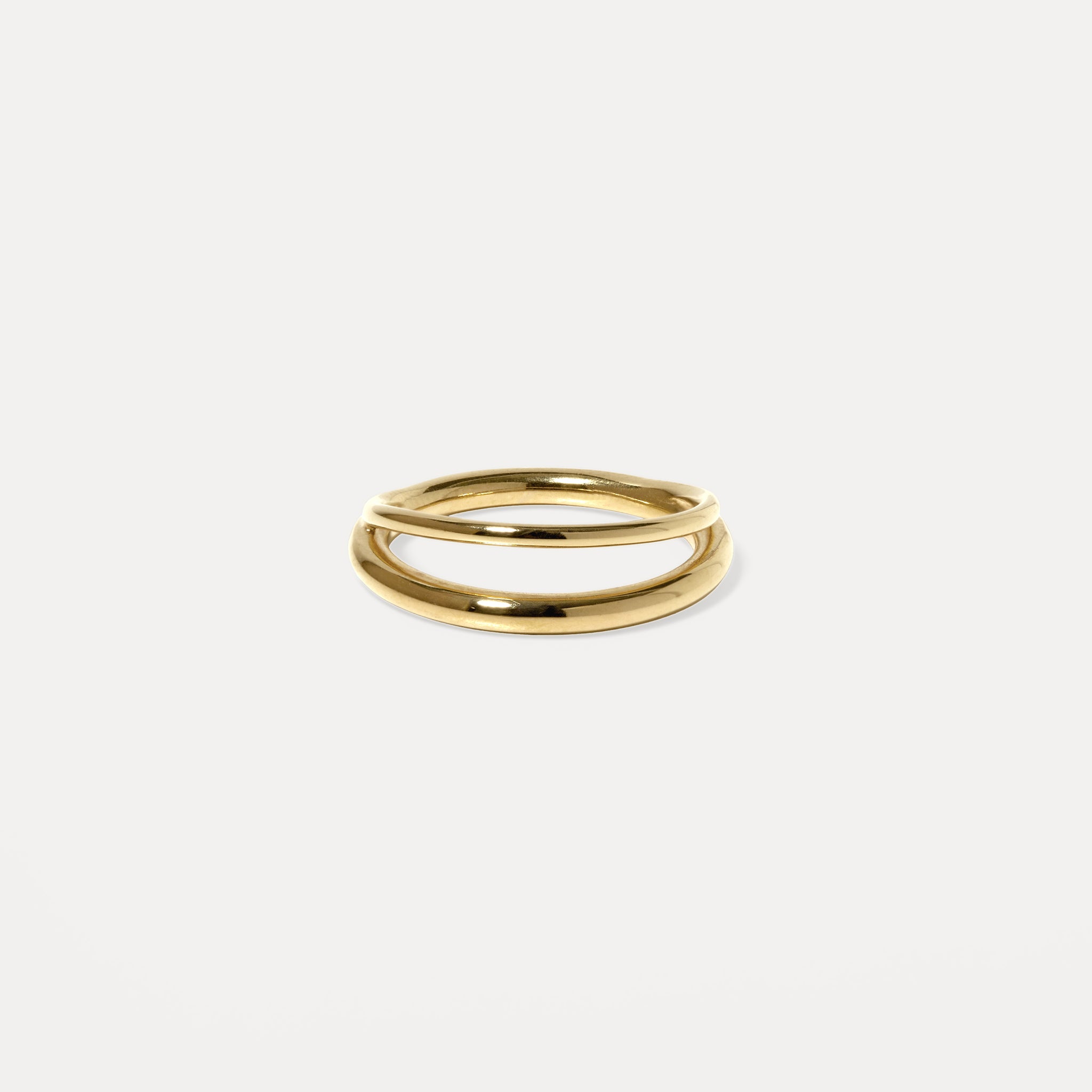 Duo Ring 14k Massivgold