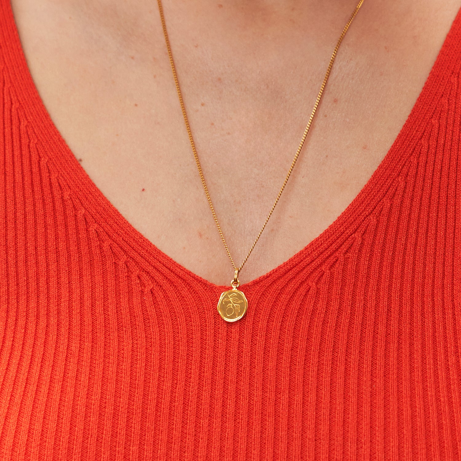 Eden Lemon Seal Kette | 585 Gold