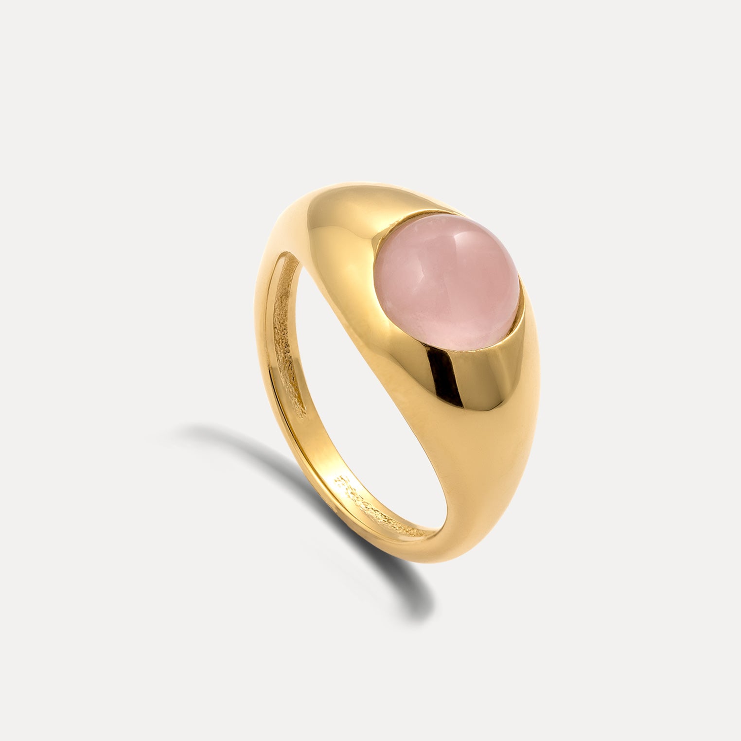 Rosenquarz Eden Pea Ring