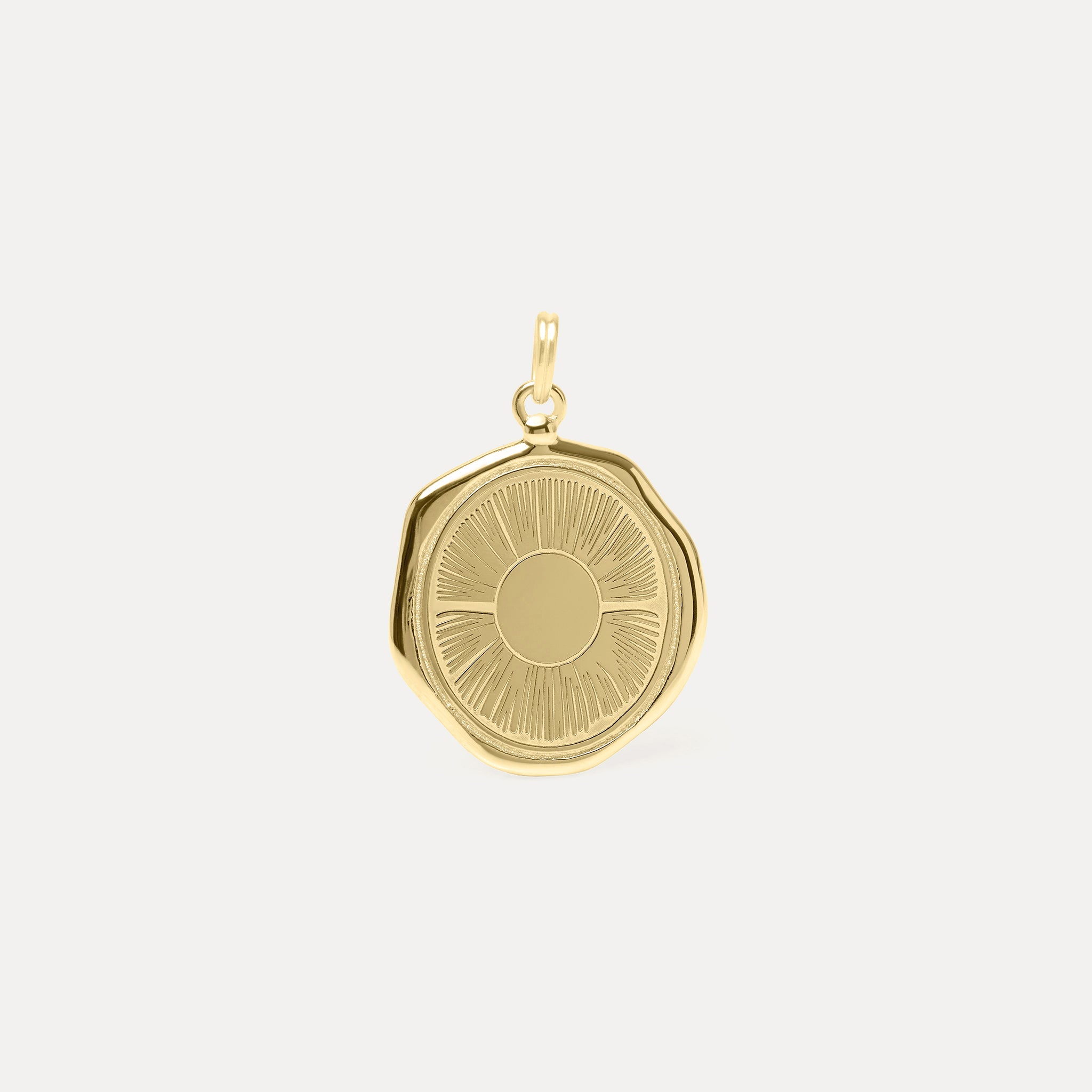 Sun Large Seal Kette | 585 Gold