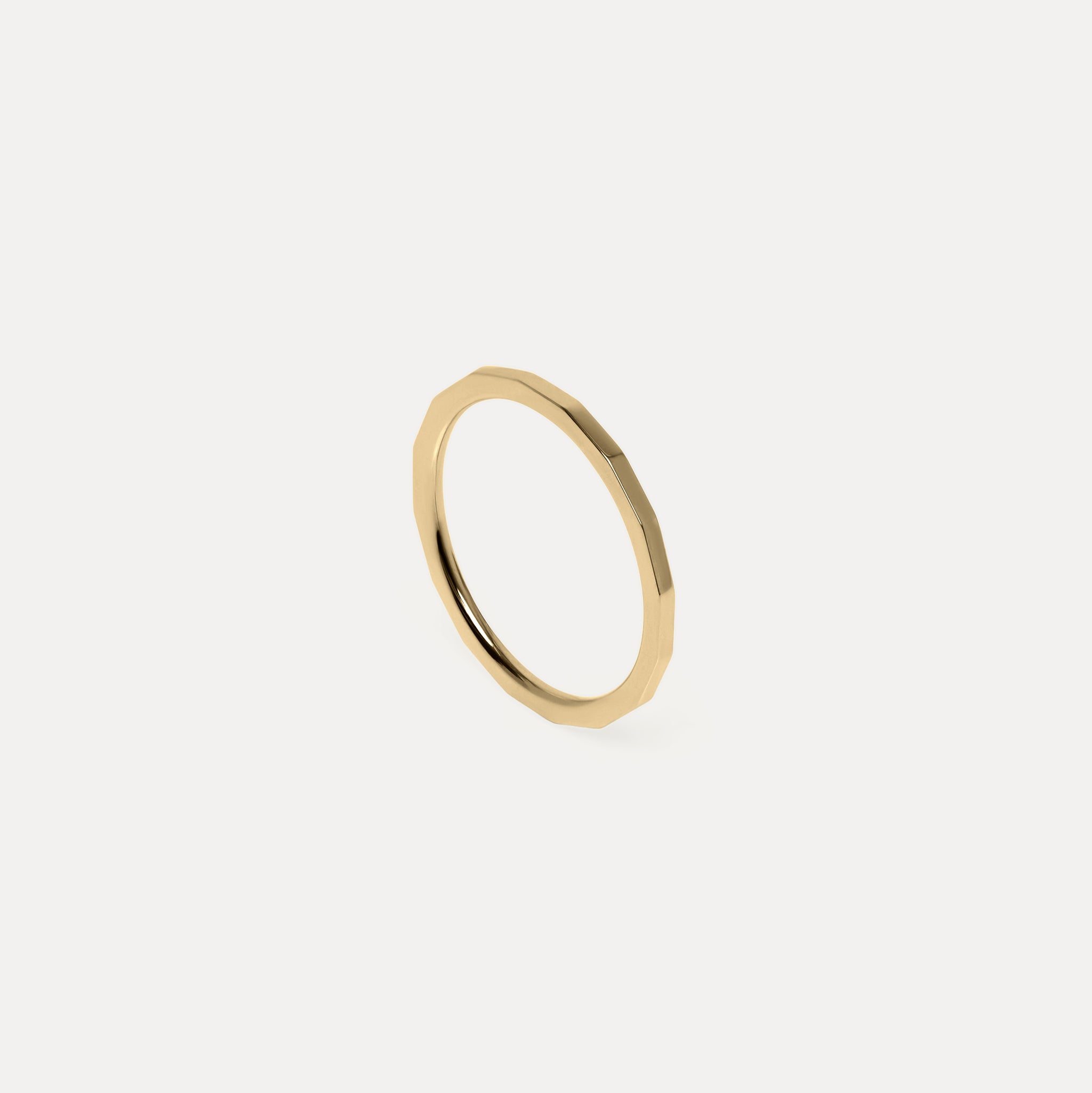 Facets Ring | 585 Gold