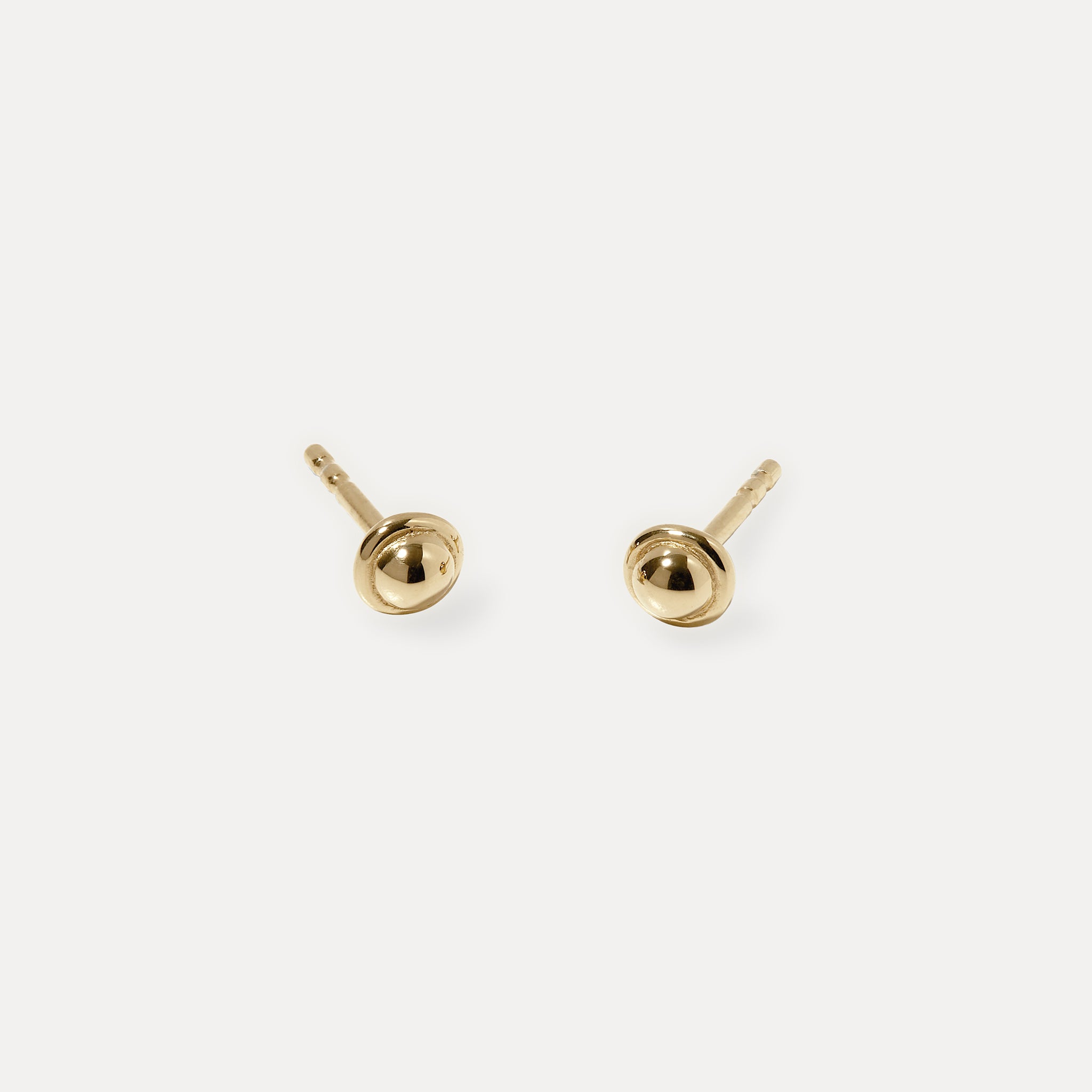 Fluid Ohrstecker Ohrringe | 585 Gold