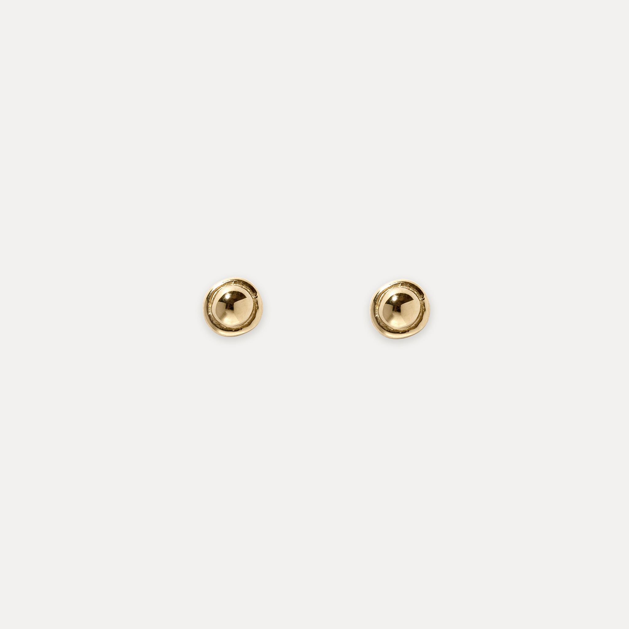 Fluid Ohrstecker Ohrringe | 585 Gold