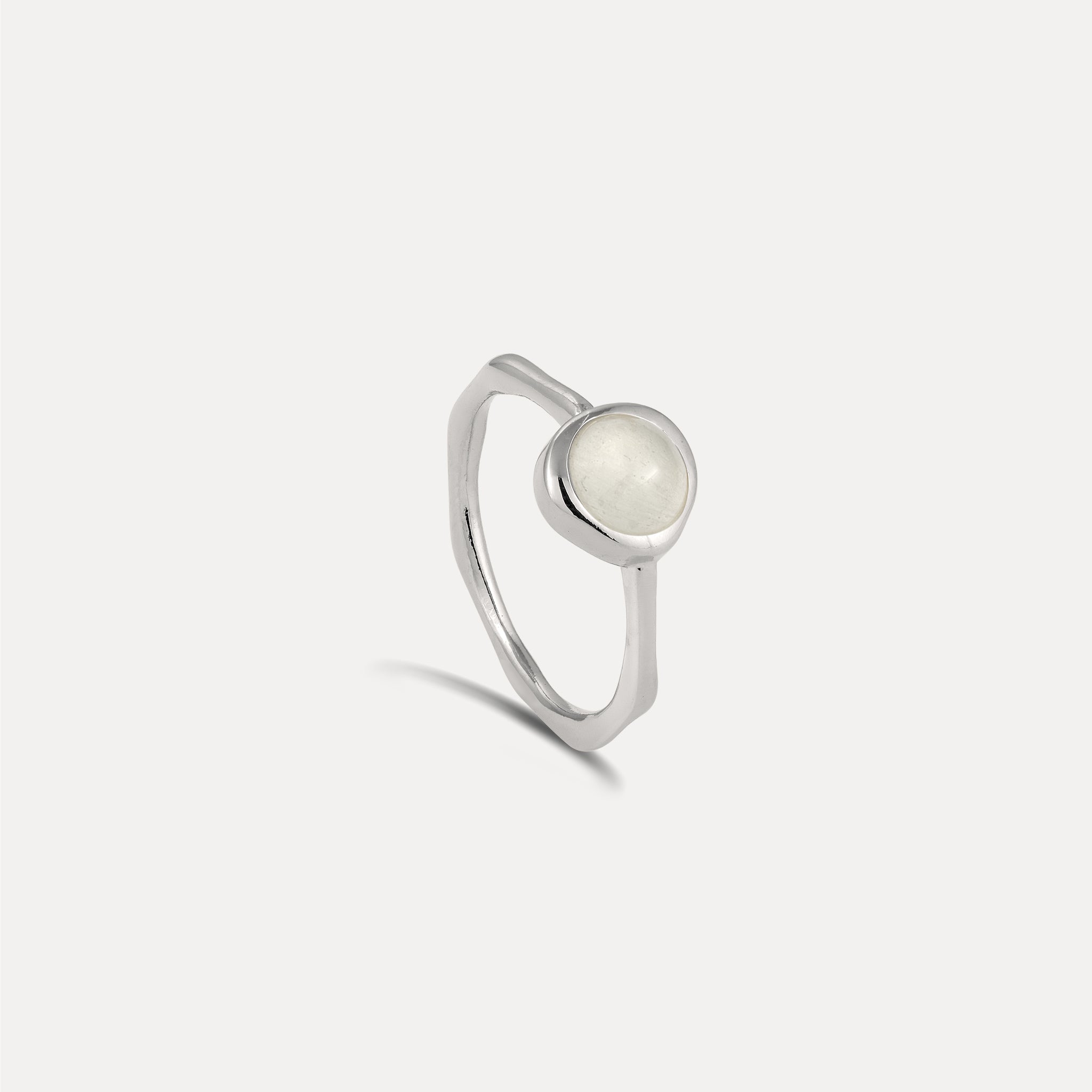 Zodiac Birthstone Ring 925 Silber - Hochglanz
