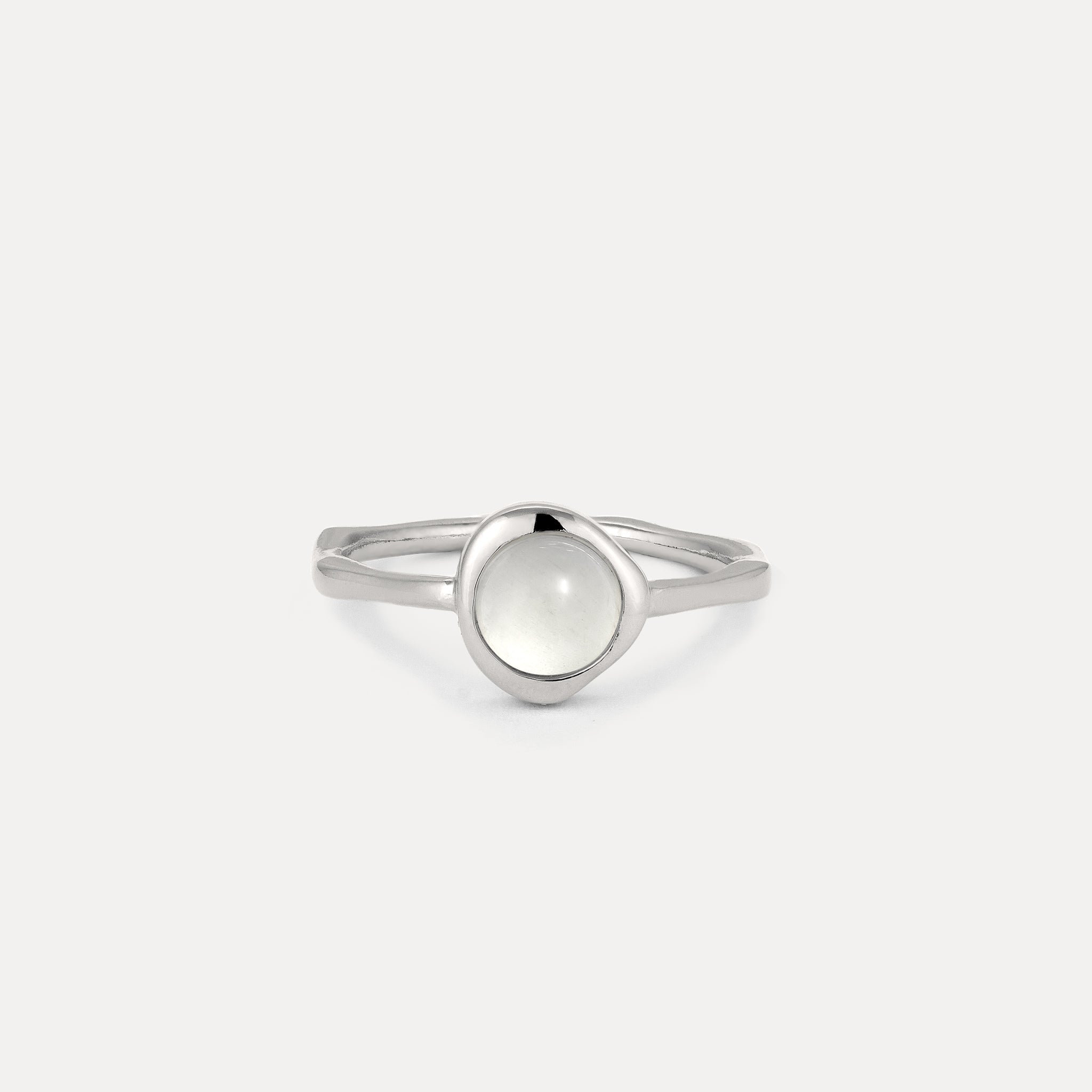 Zodiac Birthstone Ring 925 Silber - Hochglanz