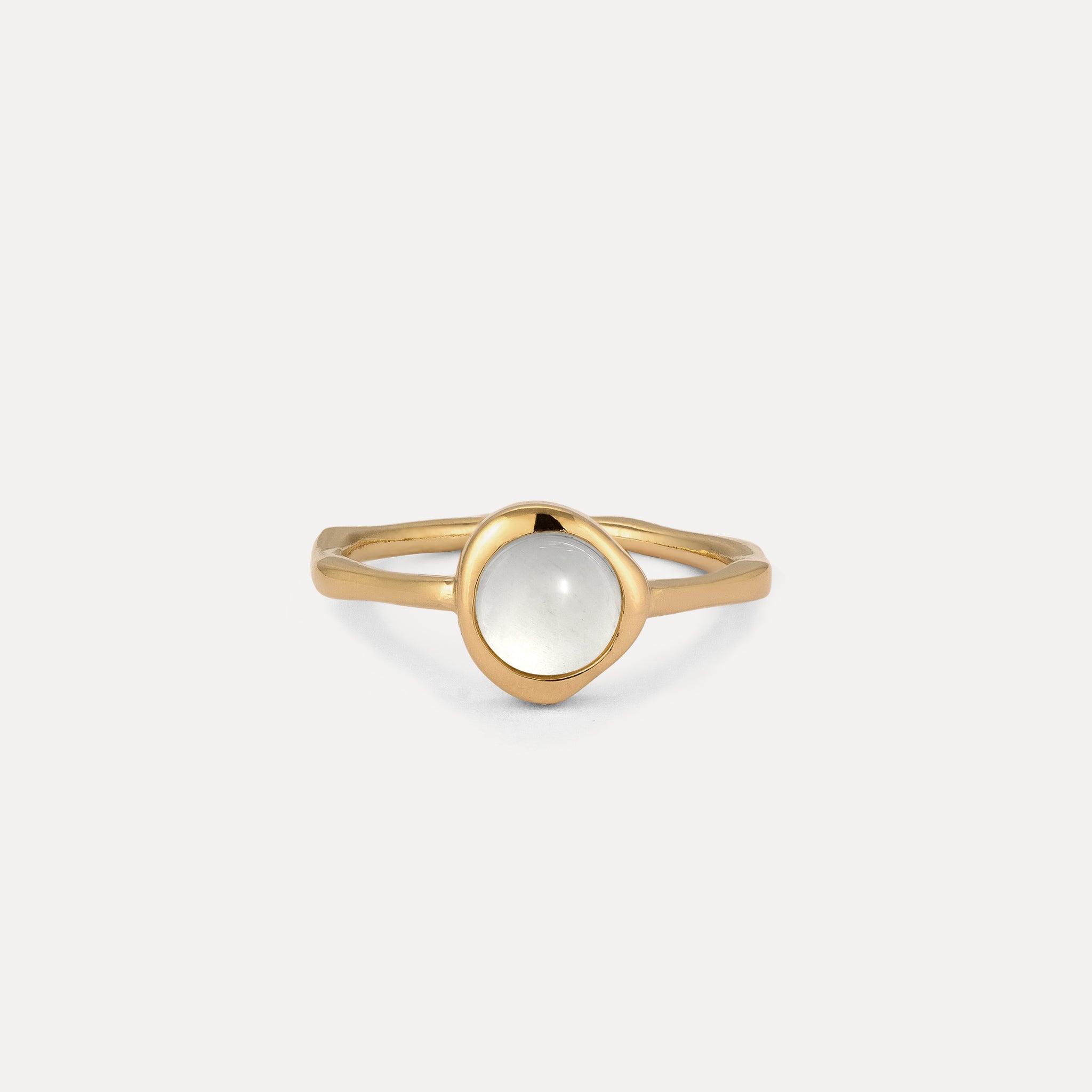 Zodiac Birthstone Ring 24k Gold Vermeil - Hochglanz