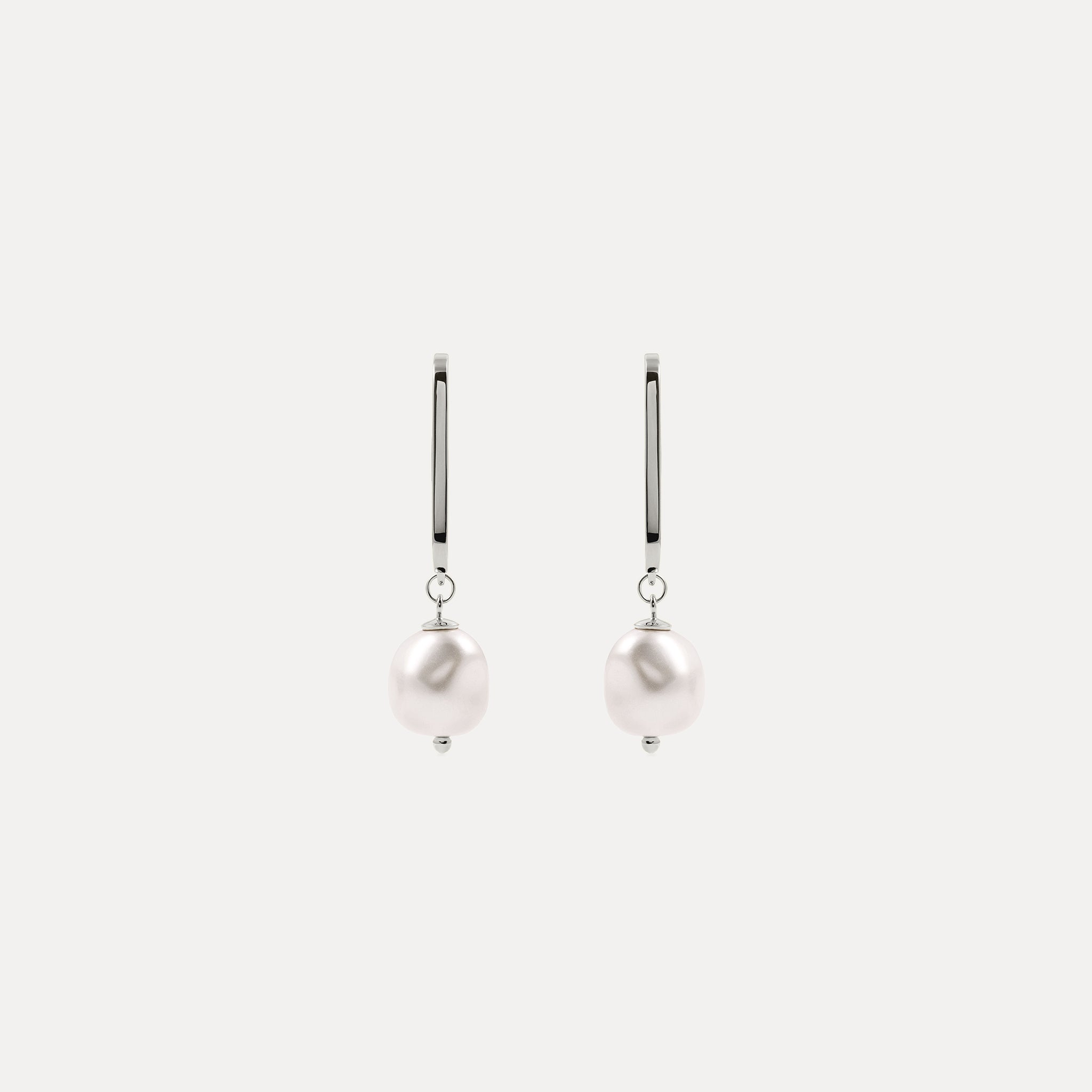 Pearl Baroque High Bar Ohrhänger