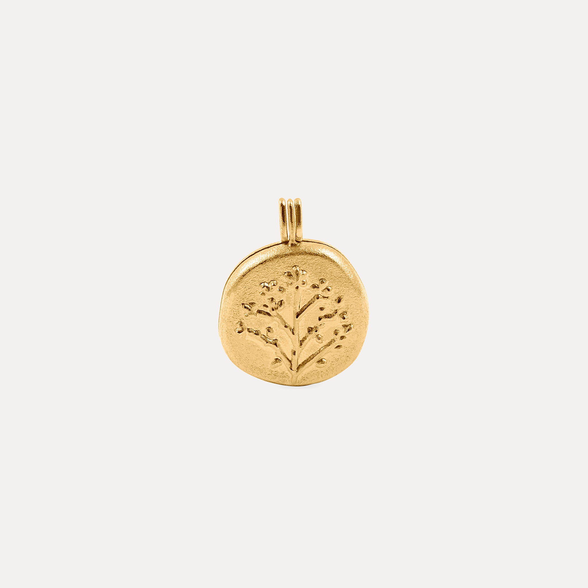 Floral Medaillon Kette
