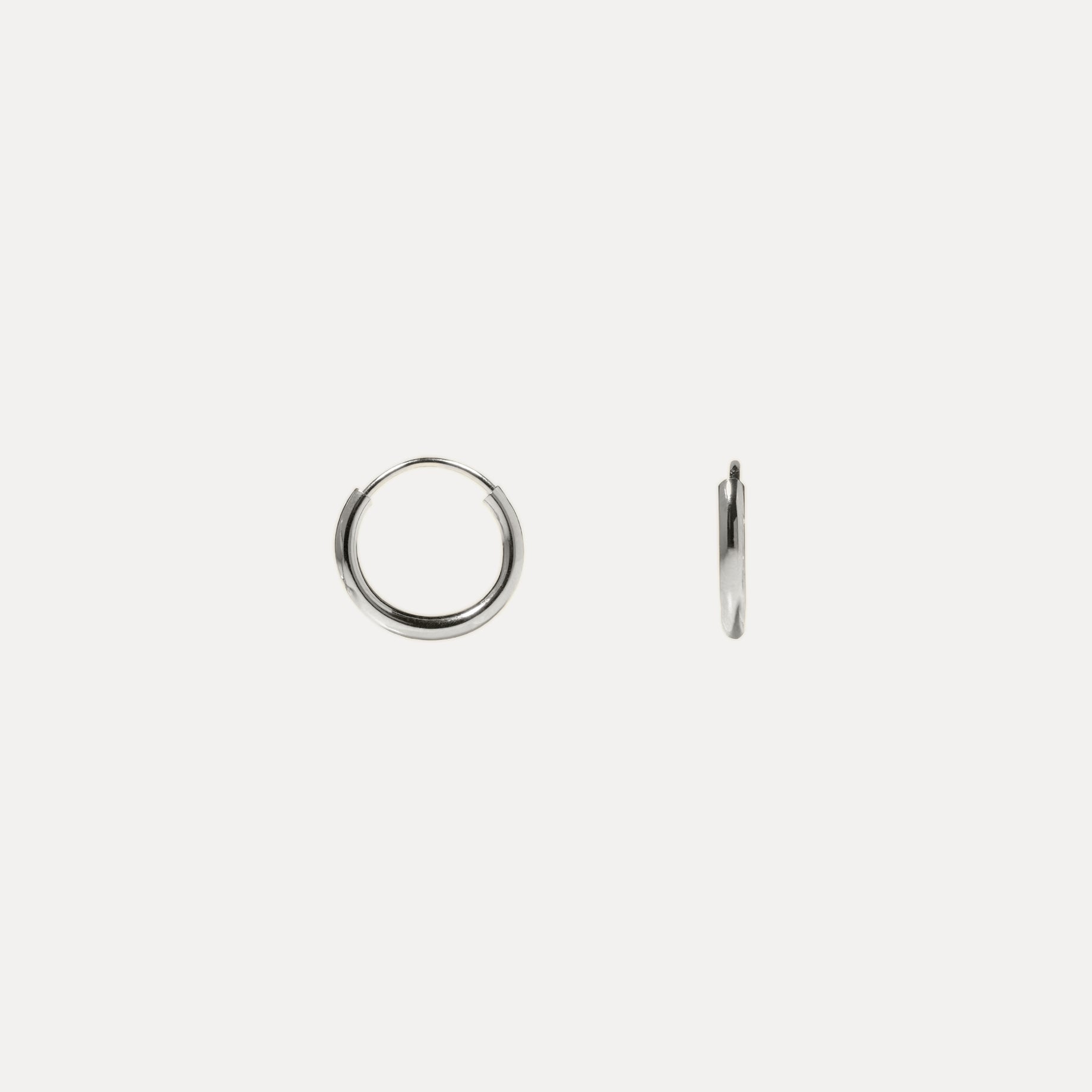 Basic Trio Creolen Ohrringe - Single