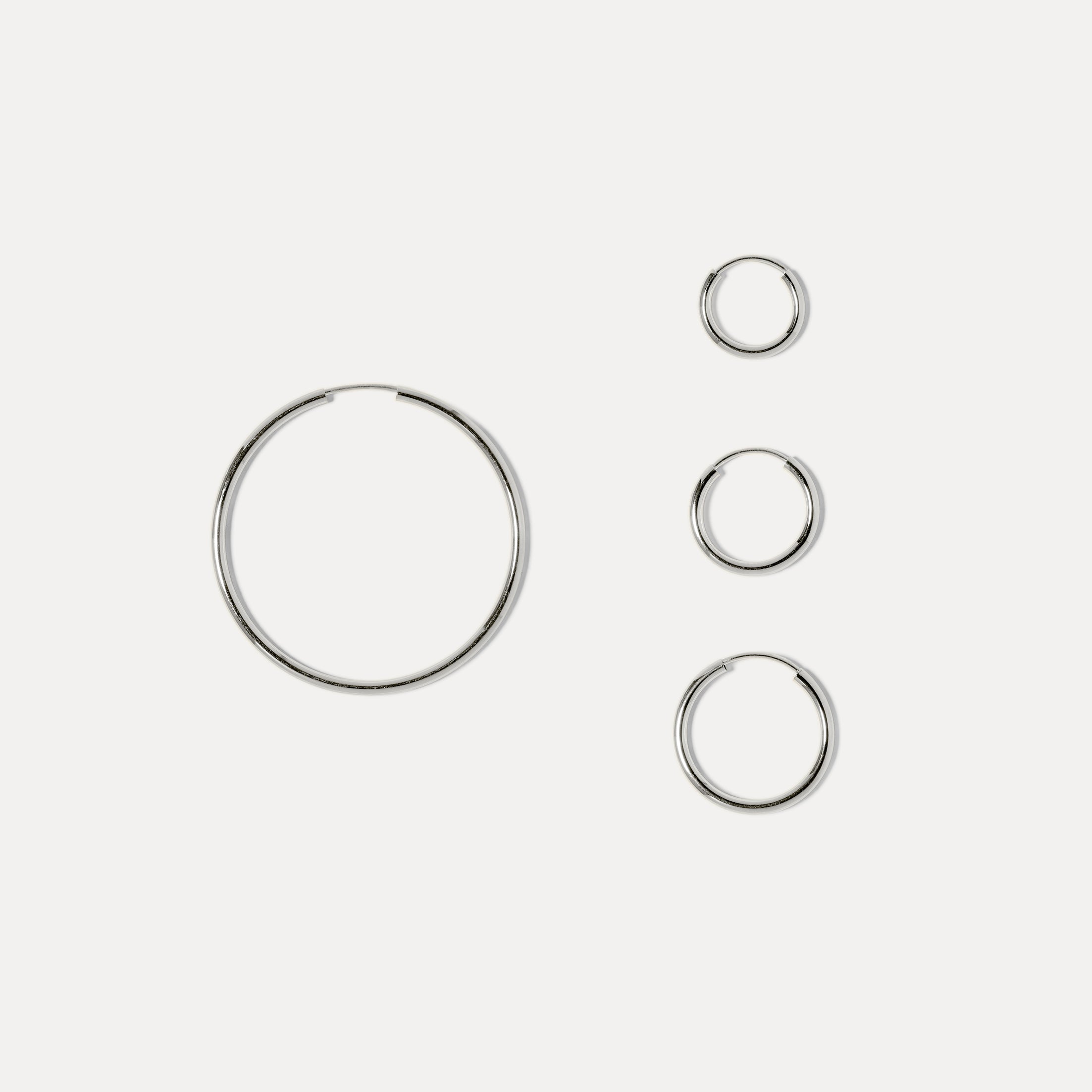 Basic Creolen Ohrringe - Single