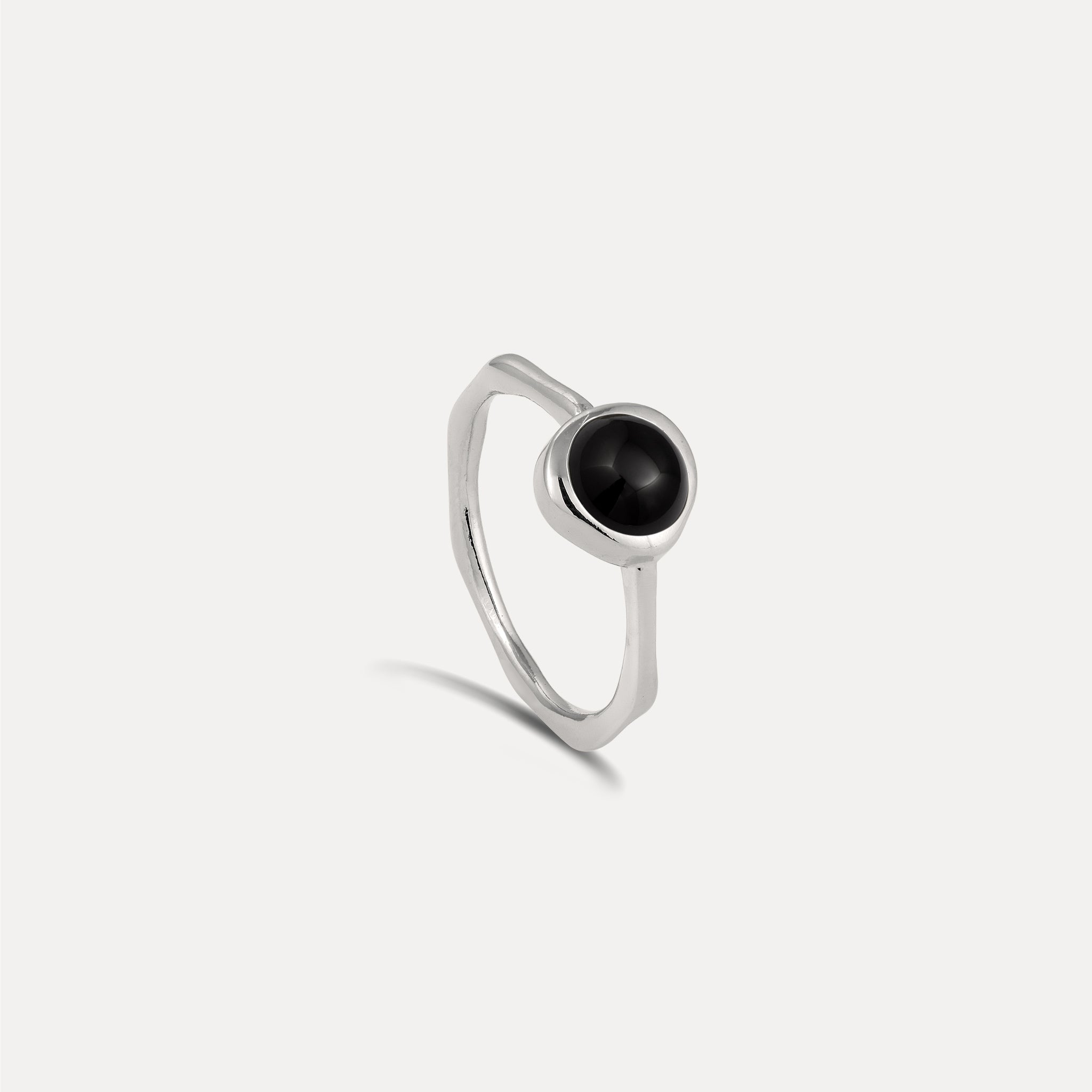 Zodiac Birthstone Ring 925 Silber - Hochglanz