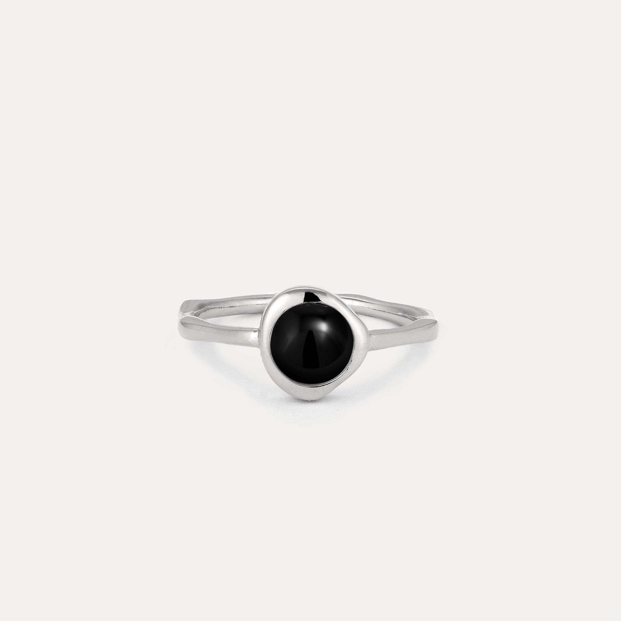 Zodiac Birthstone Ring 925 Silber - Hochglanz
