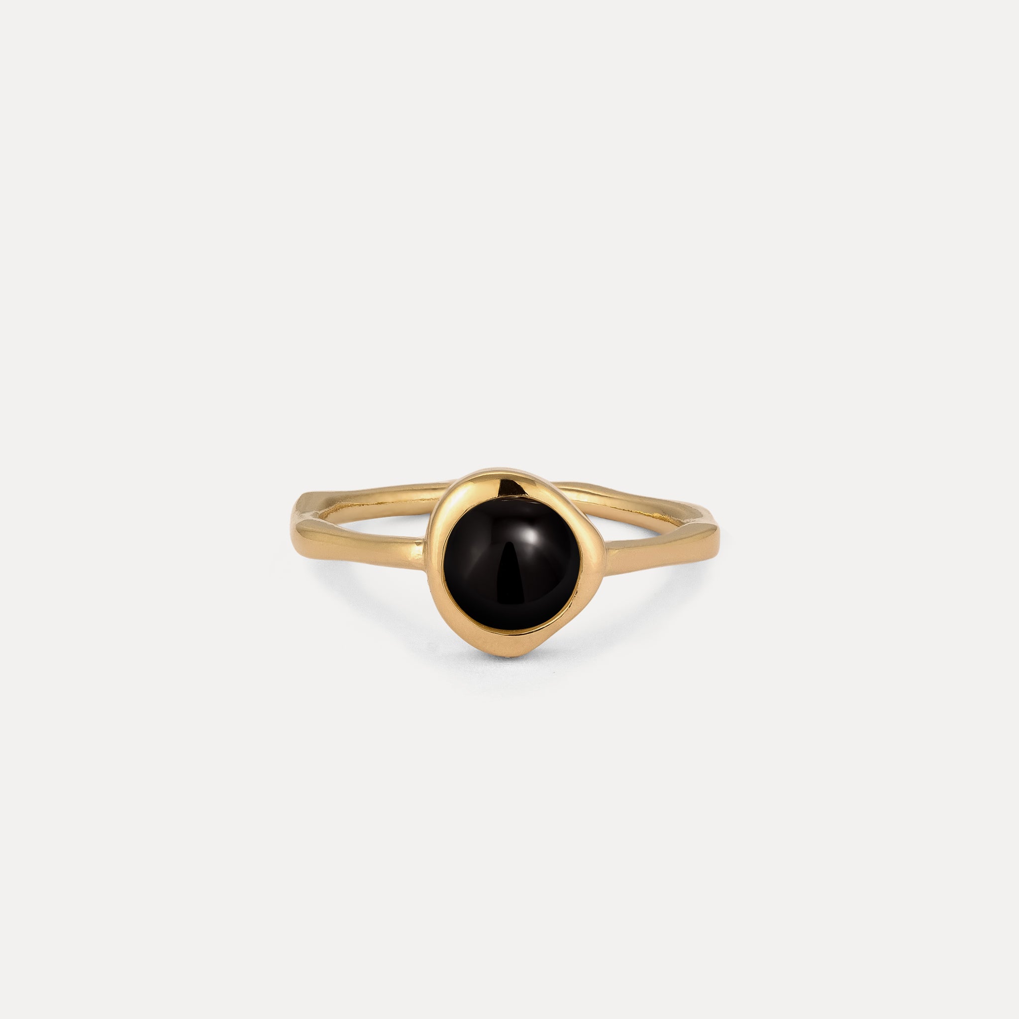 Zodiac Birthstone Ring 24k Gold Vermeil - Hochglanz